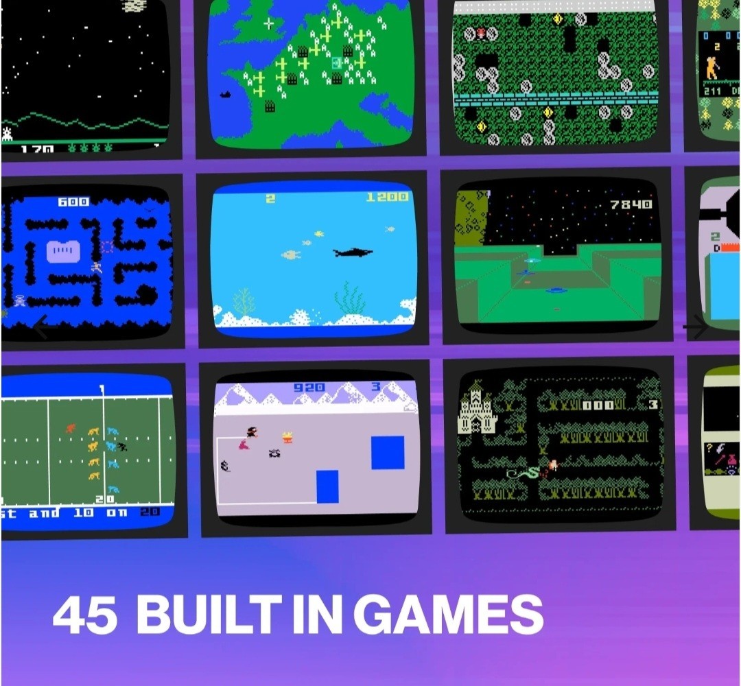 2026 New Intellivision Sprint HDMI Console 45 Games Classic Games New Sealed