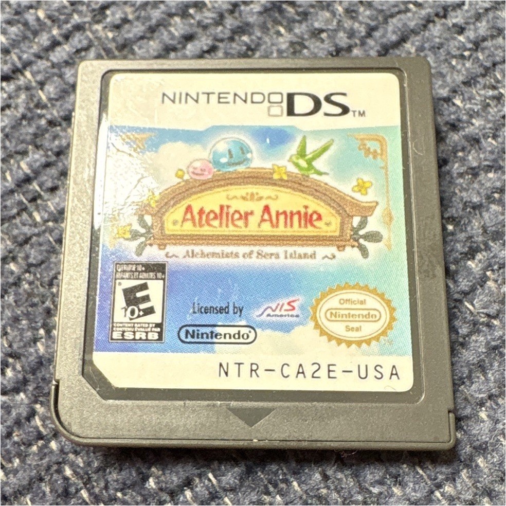 Nintendo DS Atelier Annie: Alchemists of Sera Island – E10+ NTSC-U/C Tested