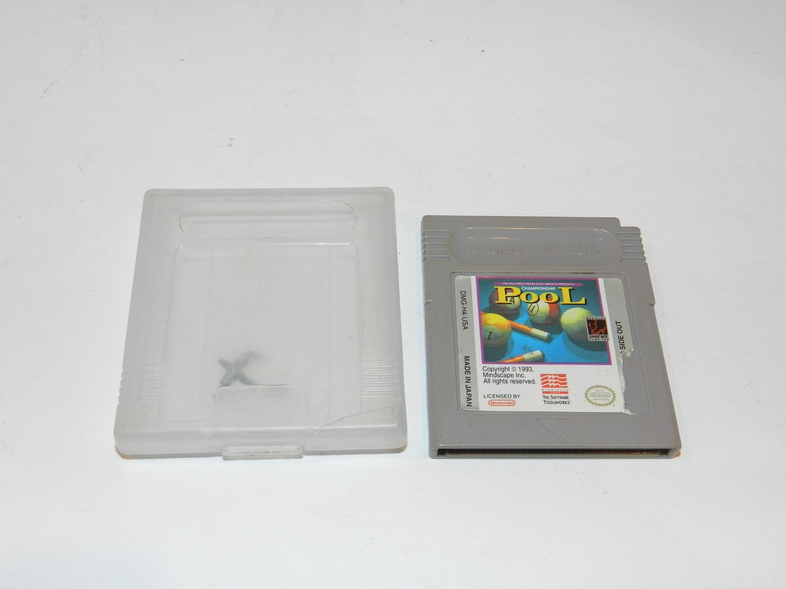 Championship Pool Nintendo Game Boy Gameboy Game w/ Case Tested