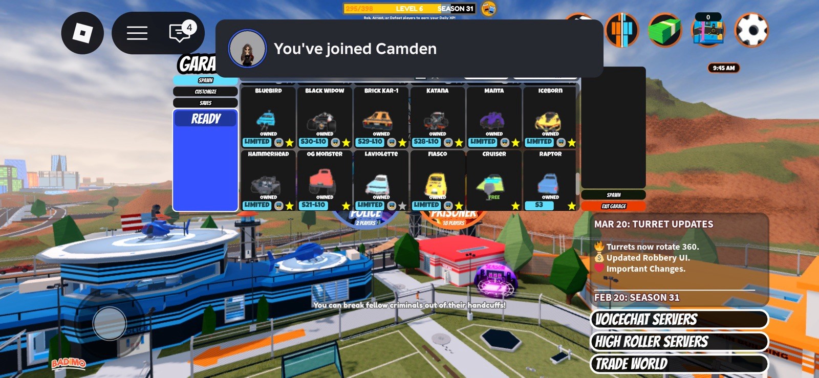 Badimo Jailbreak PC Multiplayer Action & Adventure Online Playability Video Game