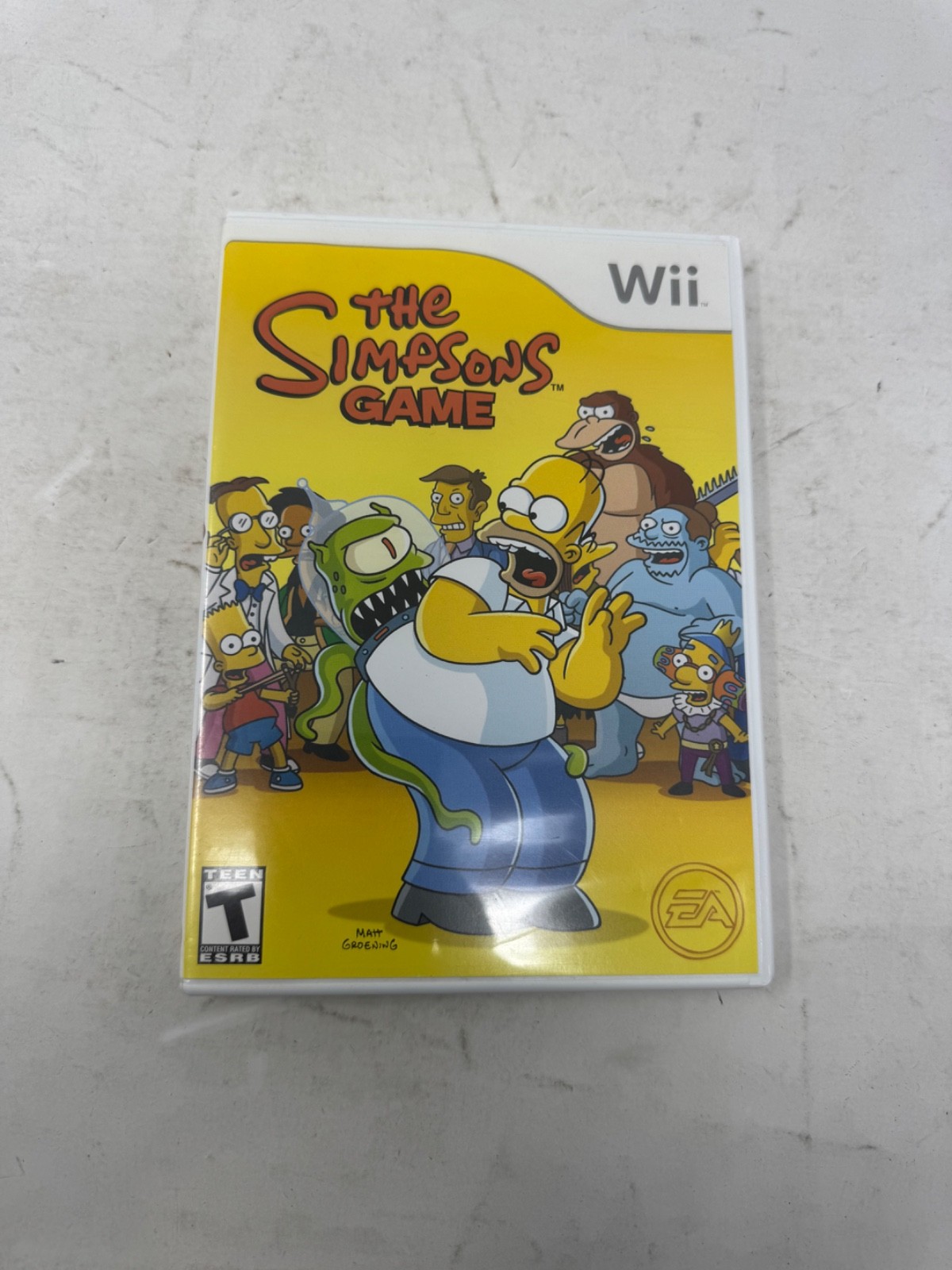 The Simpsons Game (Nintendo Wii) Complete w/ Manual – Tested CIB