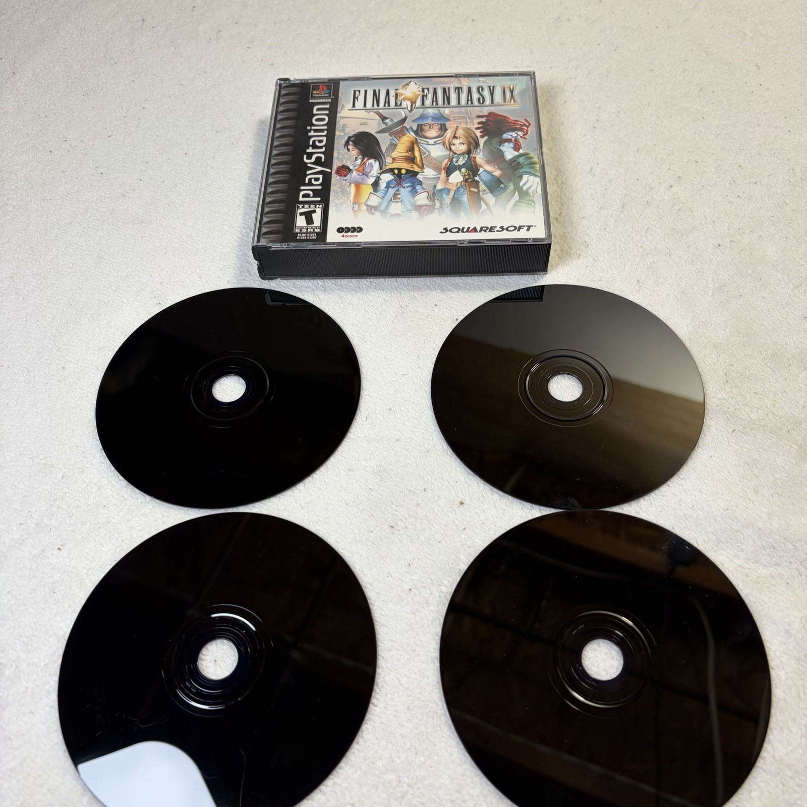 Final Fantasy VII VIII IX PlayStation 1 PS1 Games Lot SquareSoft RPG Collection