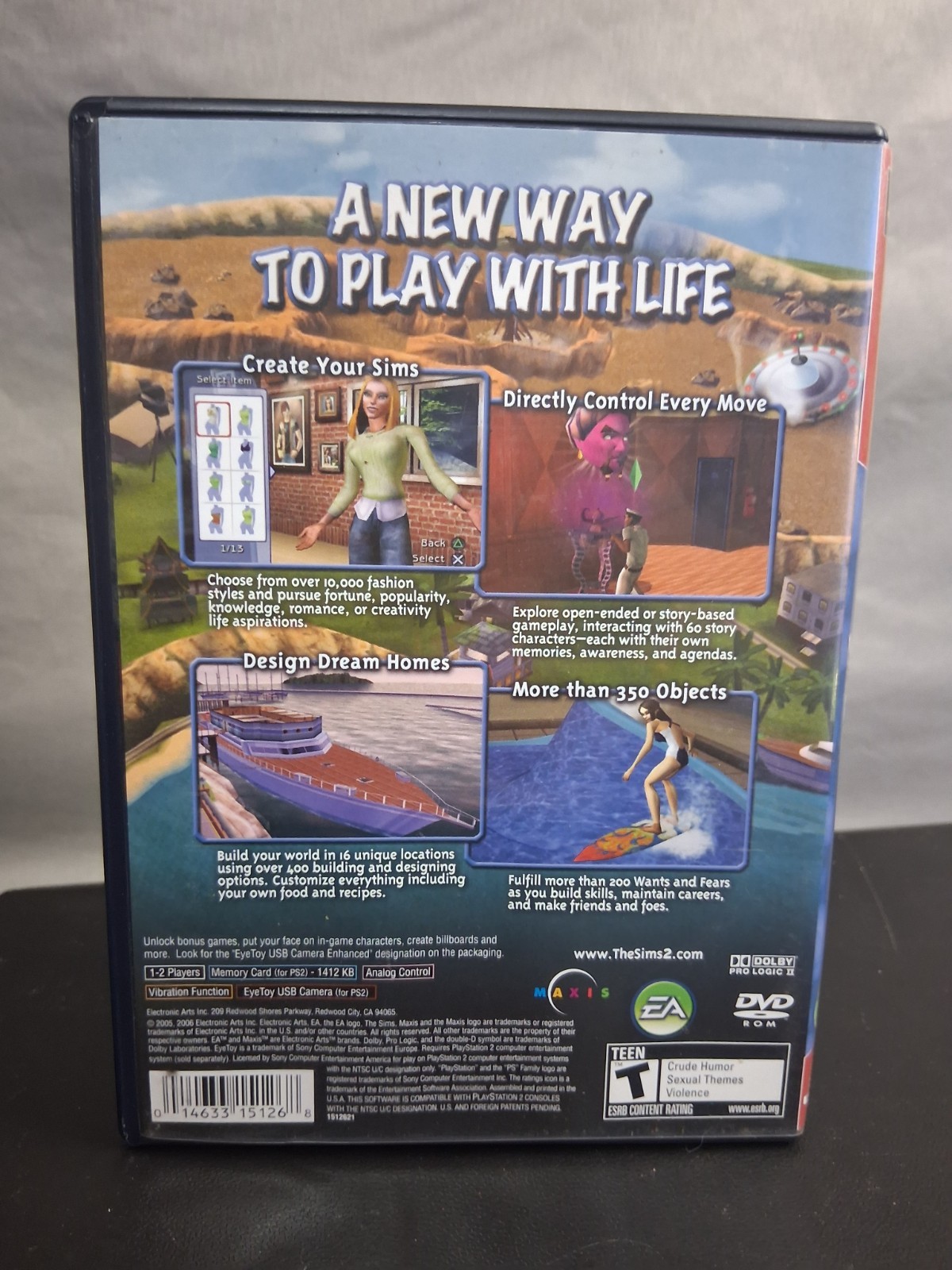 Sims 2 (Sony PlayStation 2, 2005)
