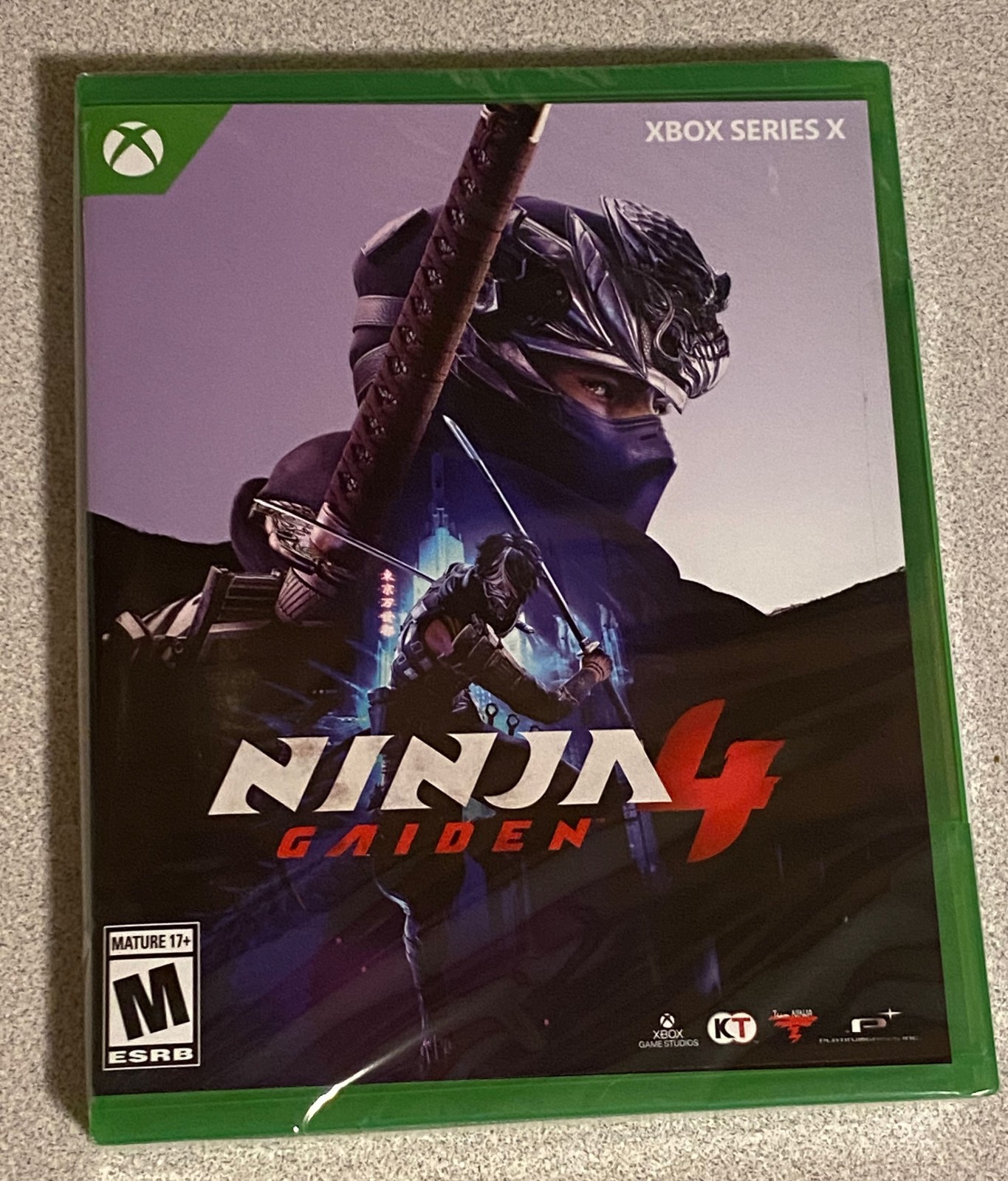 Ninja Gaiden 4 Xbox Series X New Sealed KT EP2-46251/X24-11214-01 196388612642