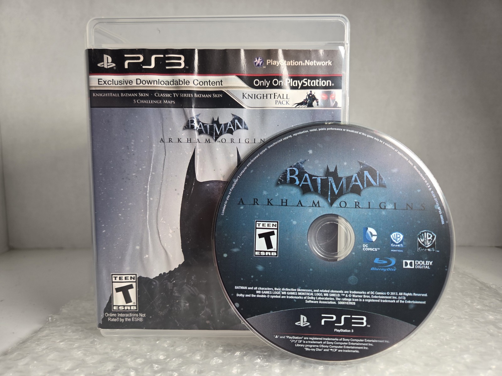 Batman Arkham Origins PS3 Sony PlayStation 3 Complete In Box CIB Tested Wb Games