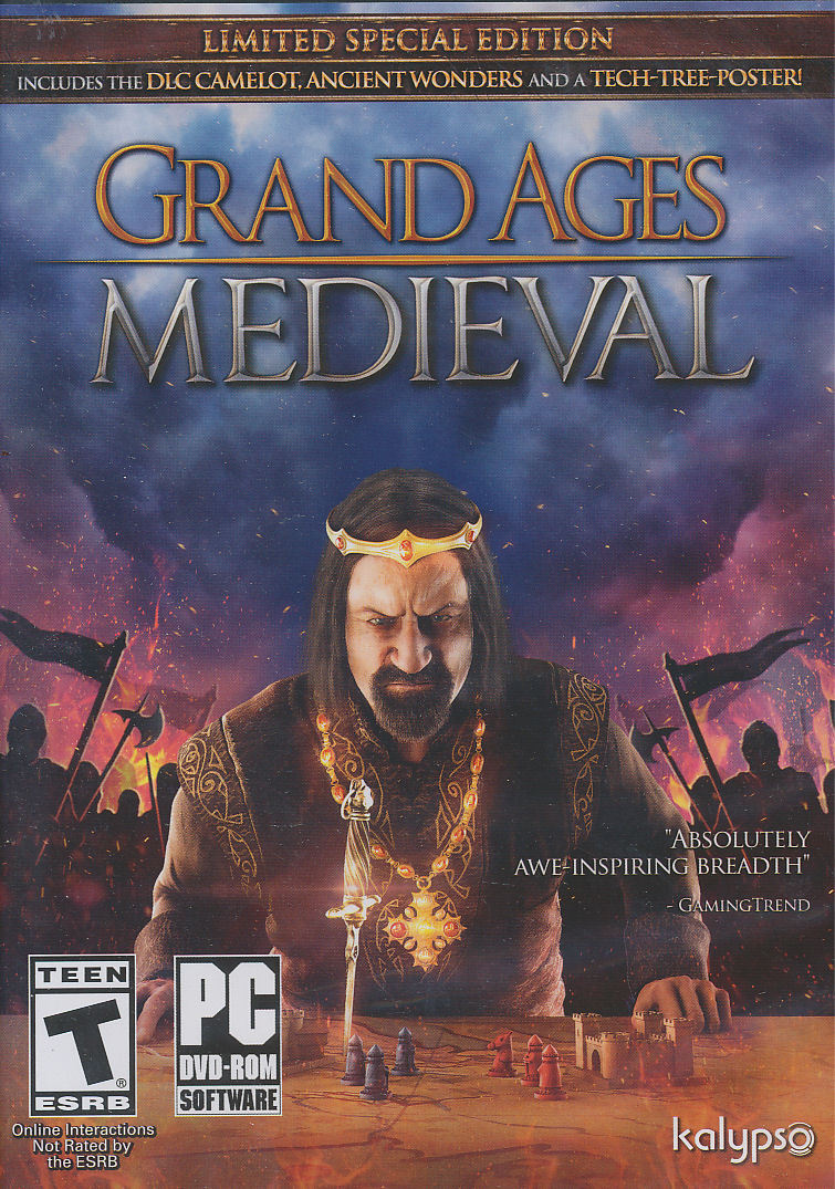 GRAND AGES MEDIEVAL Limited Special Edition FREE BONUS – PC Game Windows 7,8,10