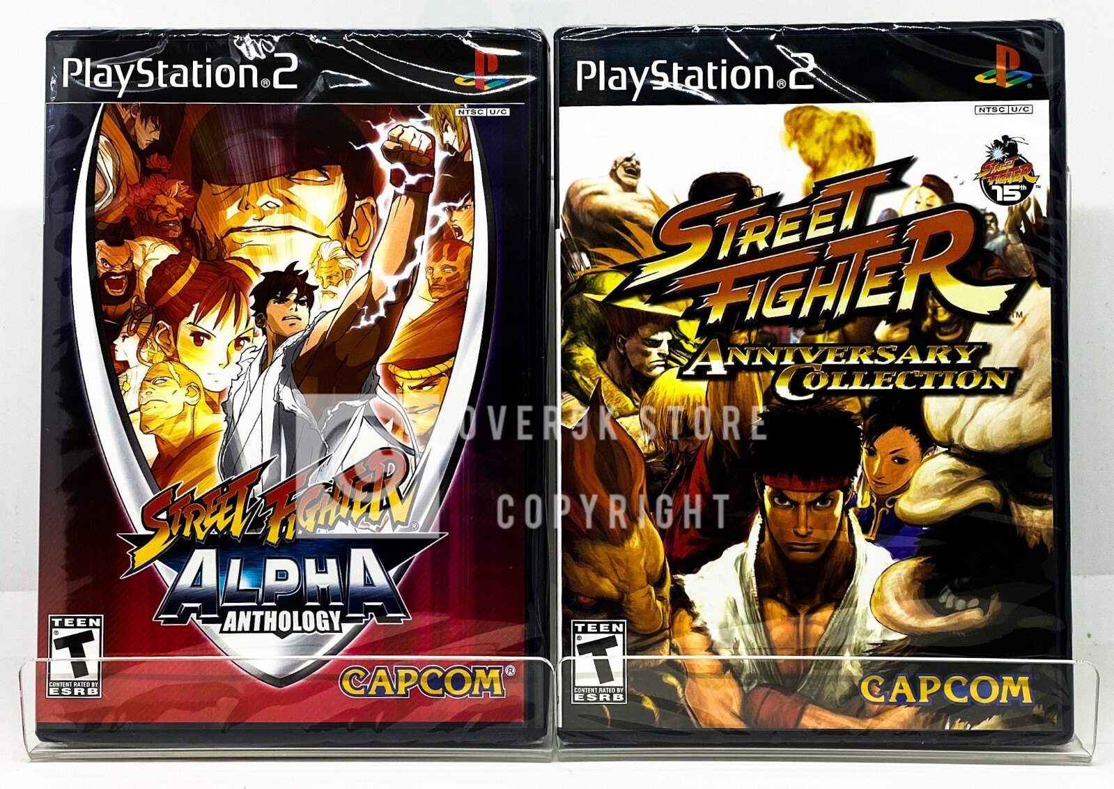 Street Fighter Anniversary Collection + Street Fighter Alpha Anthology – PS2