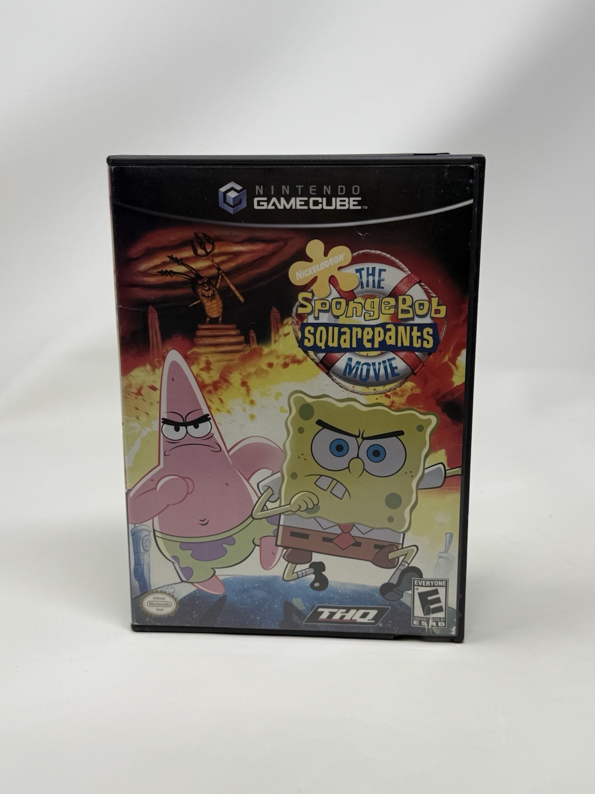 SpongeBob SquarePants Movie Nintendo GameCube Game + Case Pristine Disc Tested