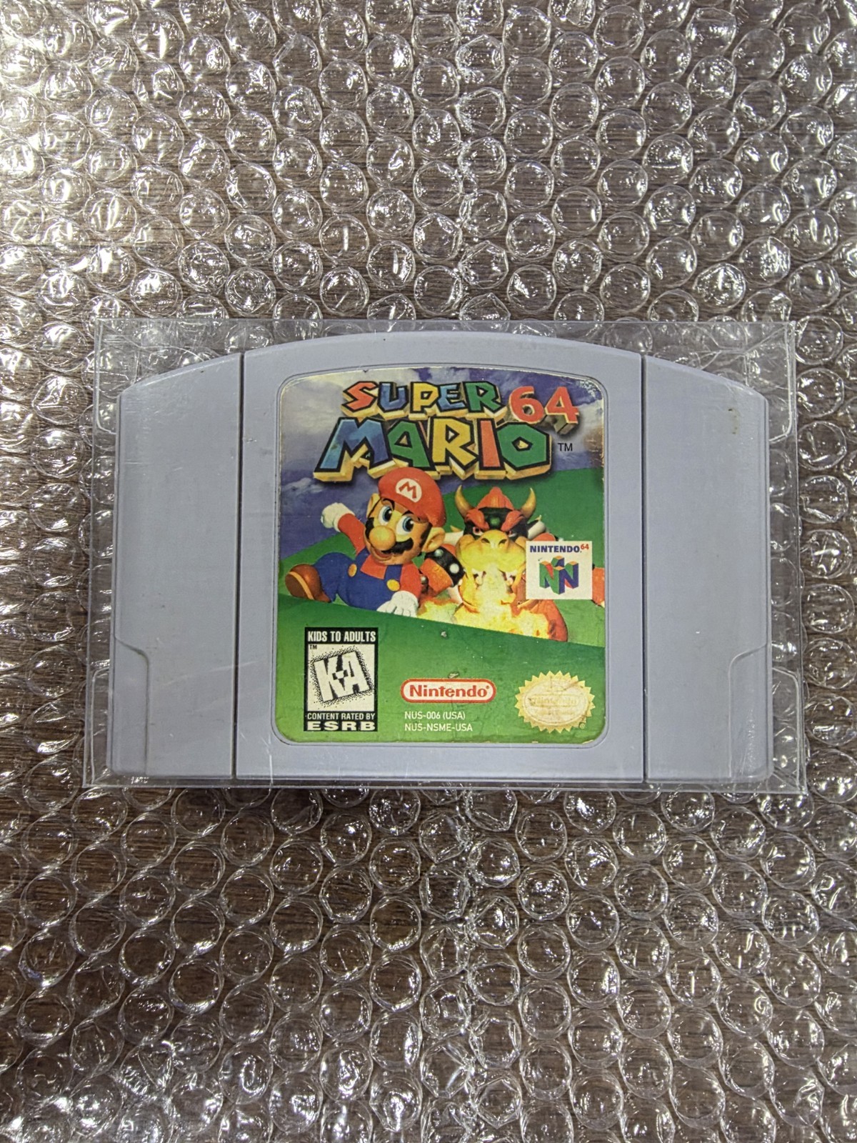 Nintendo 64 Super Mario 64 Game Cartridge Tested And Working