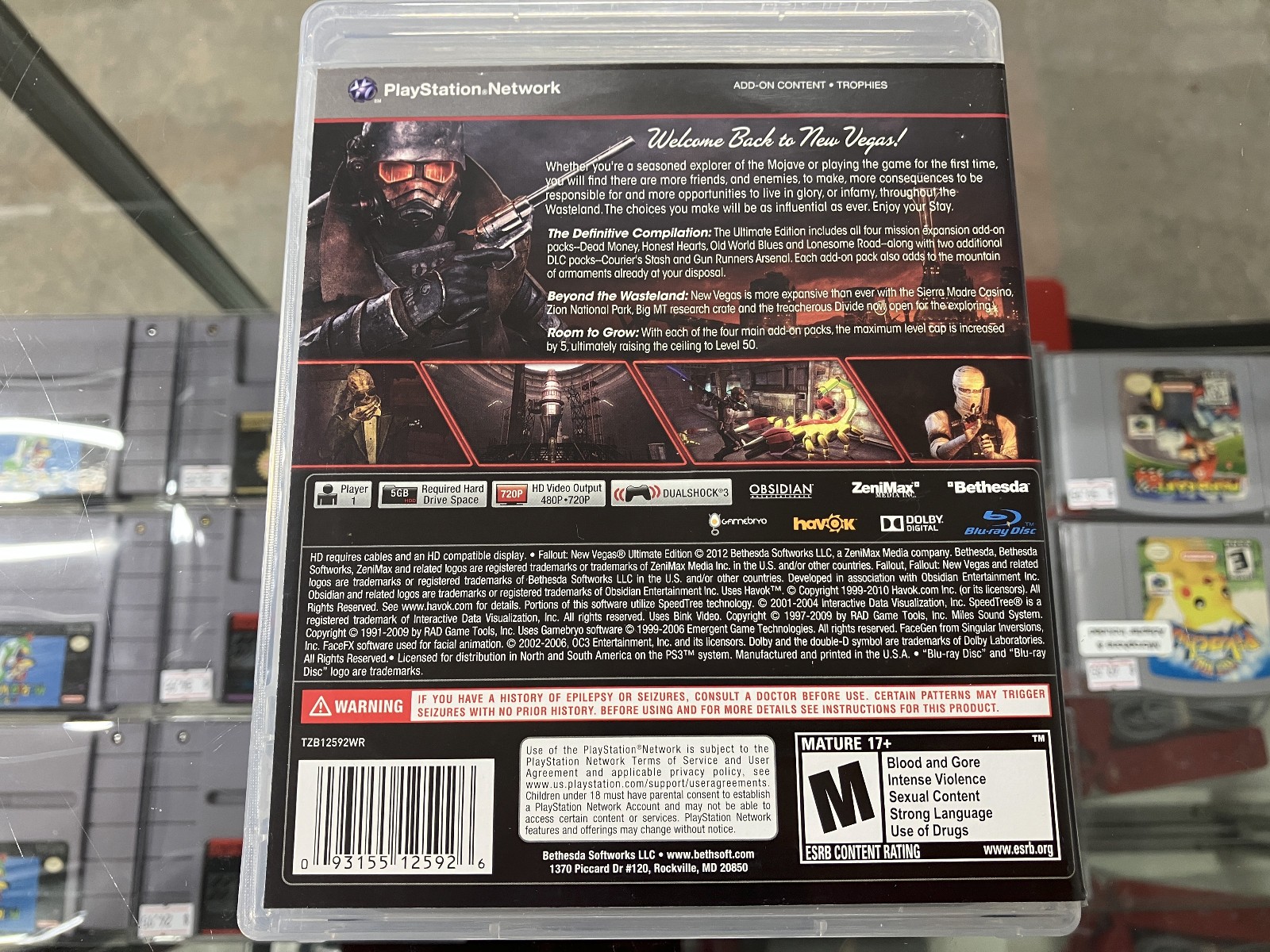 Fallout: New Vegas Ultimate Edition (PlayStation 3 PS3, 2012) CIB Complete *VGC*