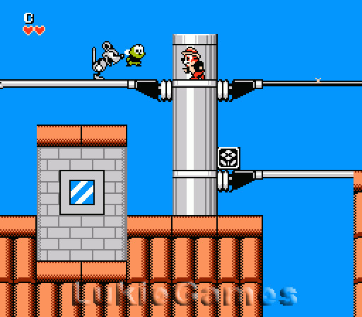 Disney’s Chip ‘n Dale Rescue Rangers NES Nintendo Game