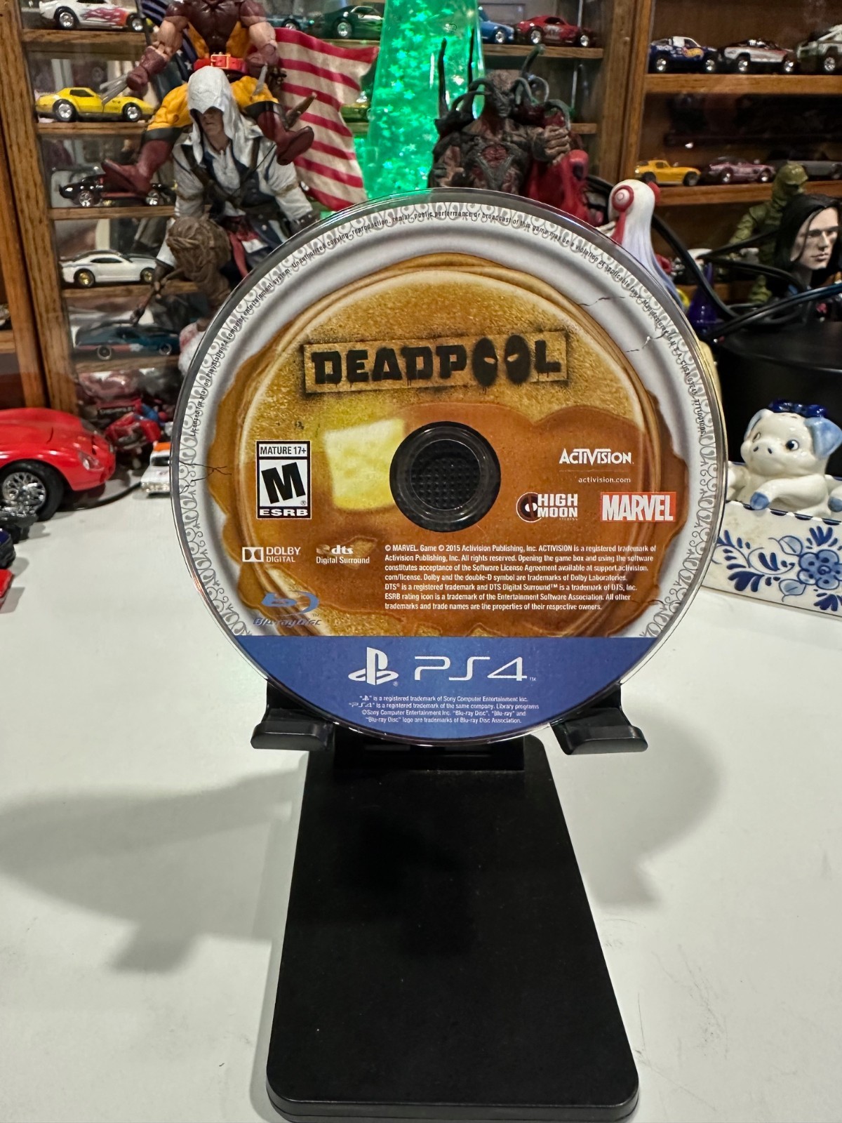 Sony Play Station 4 Deadpool Game Only In Excellent Condition Pre-Owned
