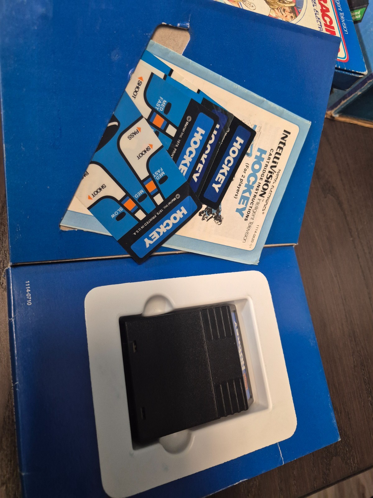 Mattel INTELLIVISION Game Lot Of 23, Some Overlays, Various Titles + BOX