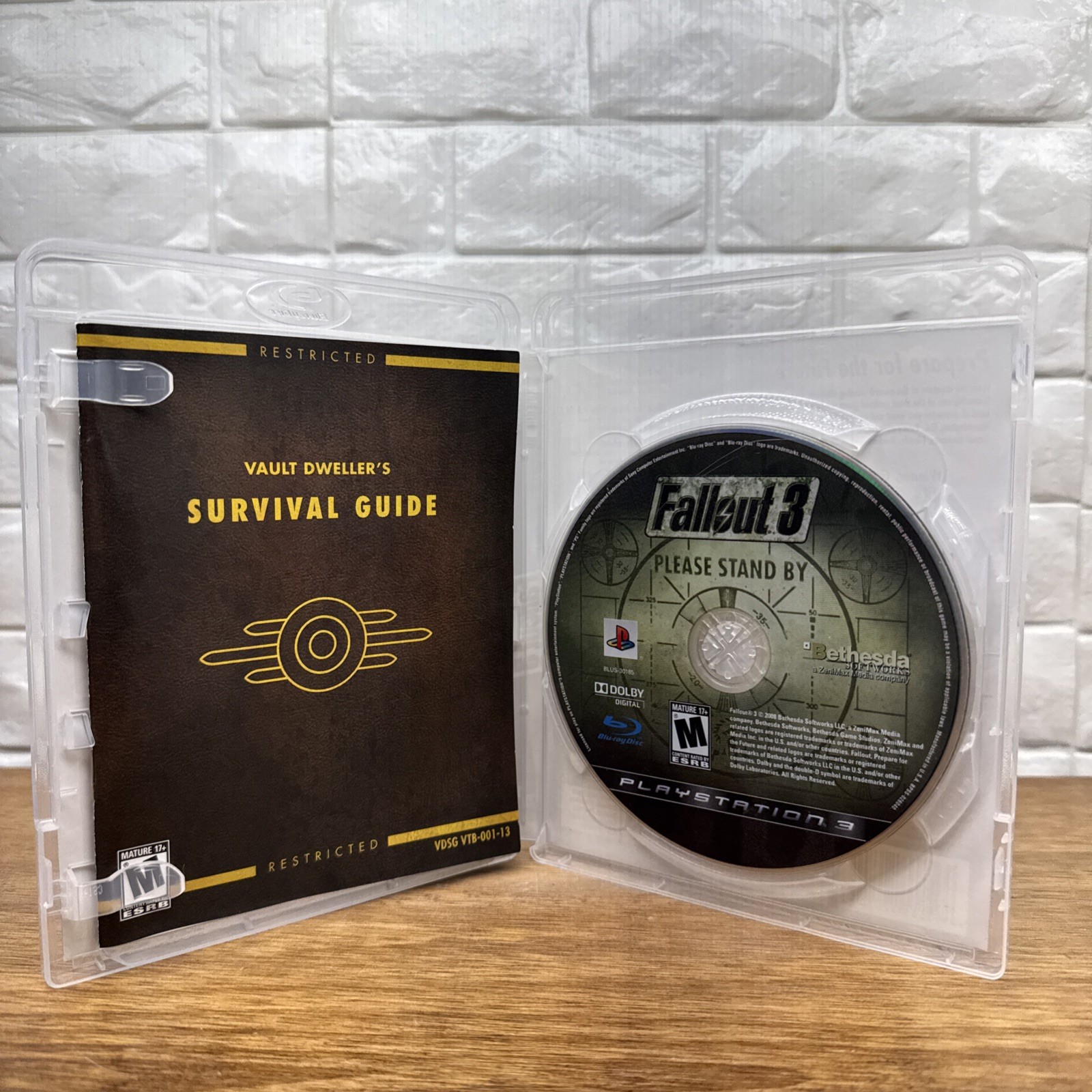 Fallout: 3 & New Vegas Bundle (Sony PlayStation 3, 2010) Tested Working