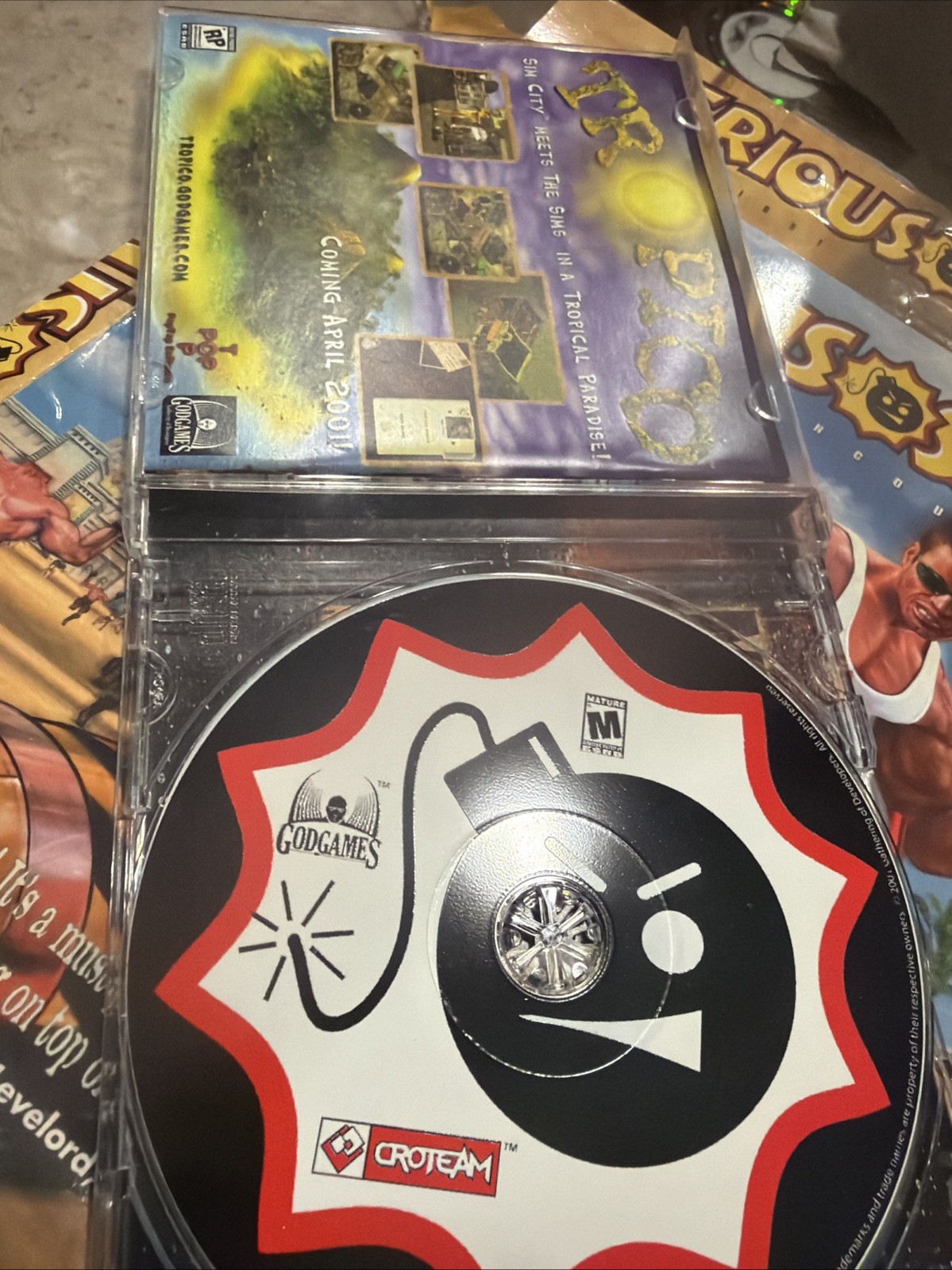 Serious Sam: The First Encounter – Big Box PC CD 2001 Perfect Game 👍