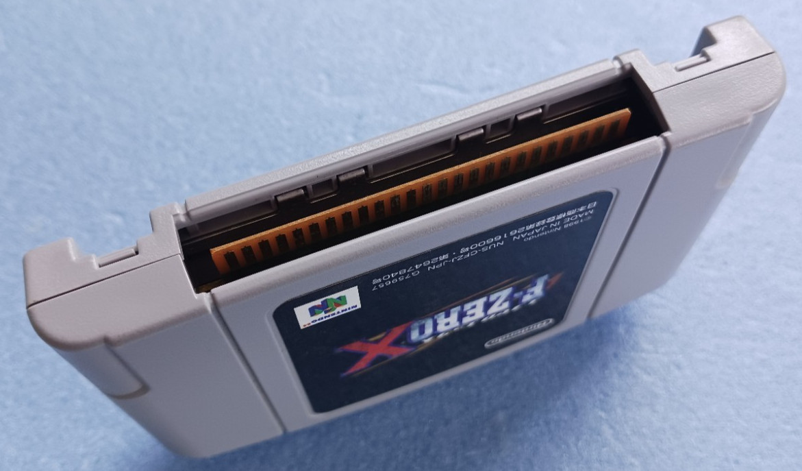 F-ZERO X Nintendo 64 N64 Japan CIB Complete in Box Tested Authentic NTSC-J