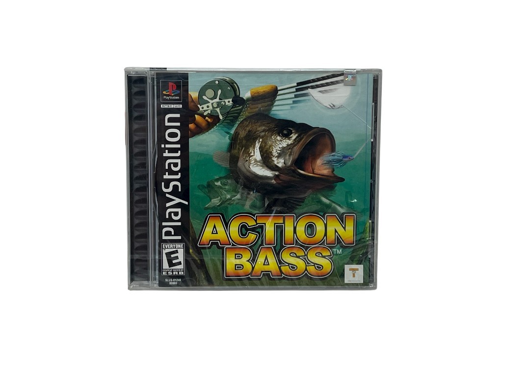 Action Bass Fishing NEW Factory Sealed for Sony Playstation 1 PS1 PSX