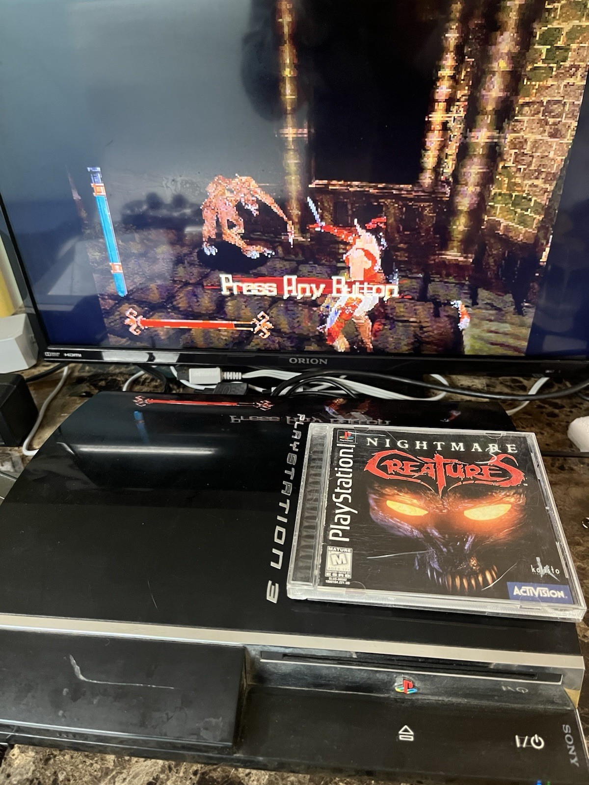 Nightmare Creatures Sony Playstation PS1 1997 Game Complete Tested