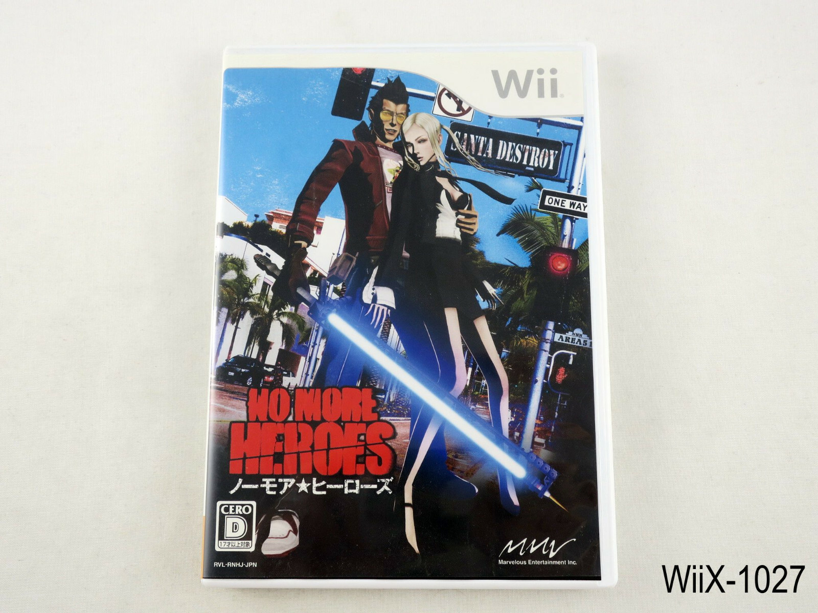 No More Heroes Nintendo Wii Japanese Import NTSC-J Japan Region JP US Seller