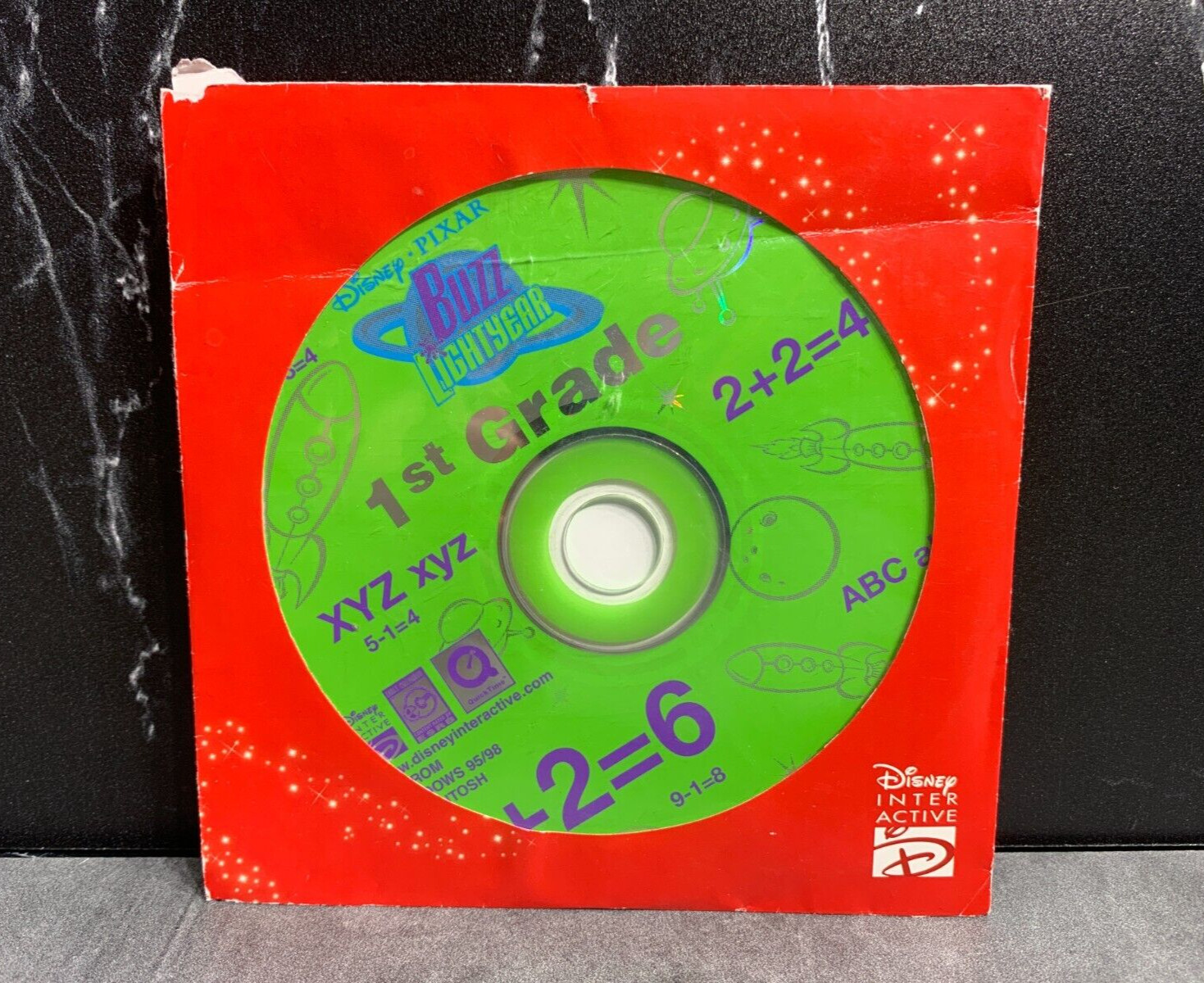 Disney Pixar Learning Buzz Lightyear 1st Grade Ages 5-7 Educational PC Game