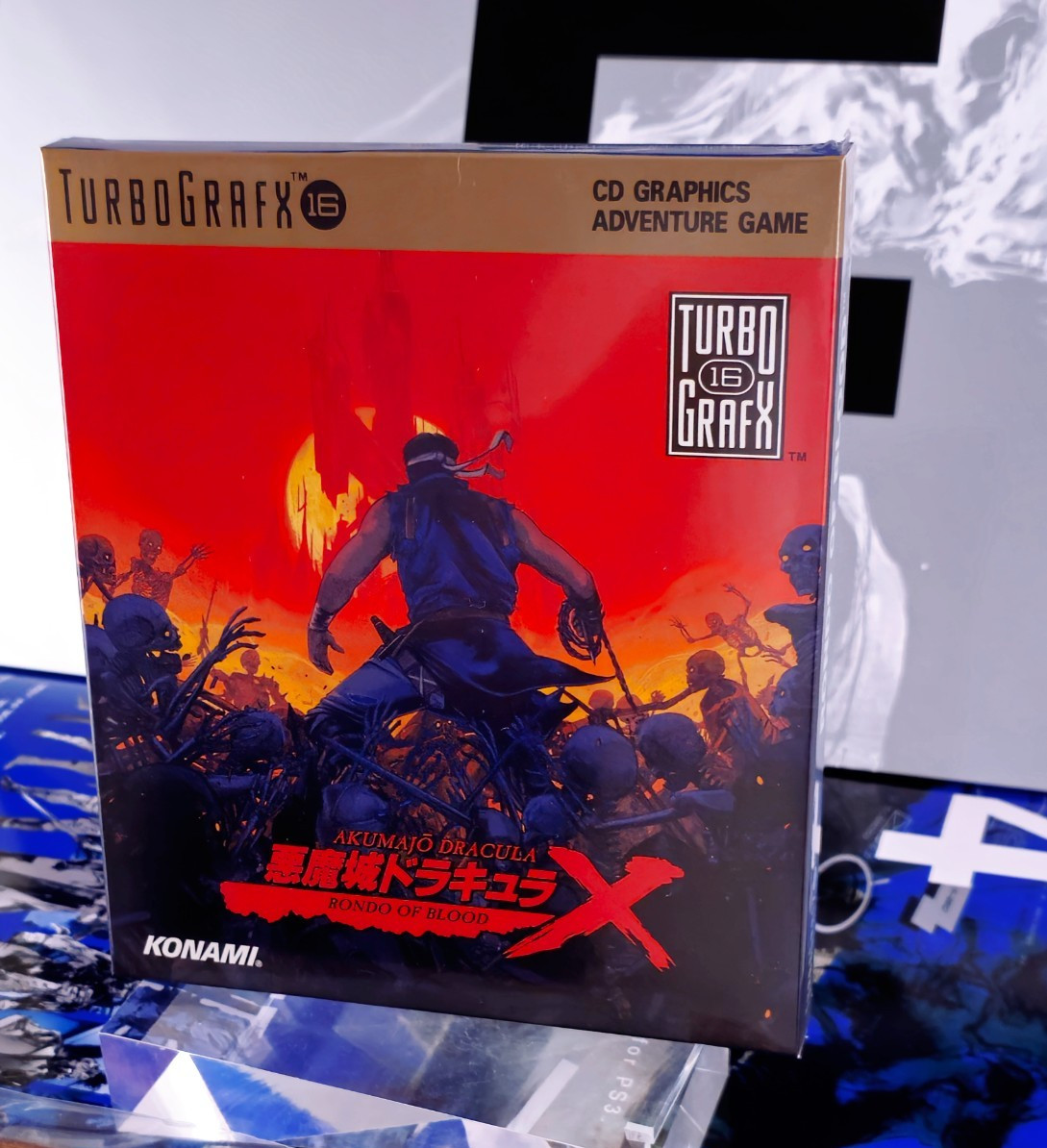 PC Engine PCEWorks Akumajo Dracula X Castlevania TurboGrafx 16 Rondo of Blood