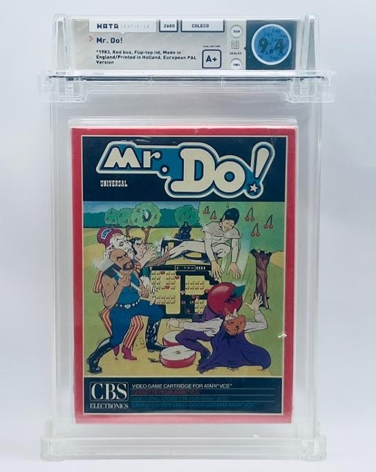 MR. DO! WATA 9.4A+ ATARI2600 1983 Sealed EU BOX POP N.A. no psa vga cgc