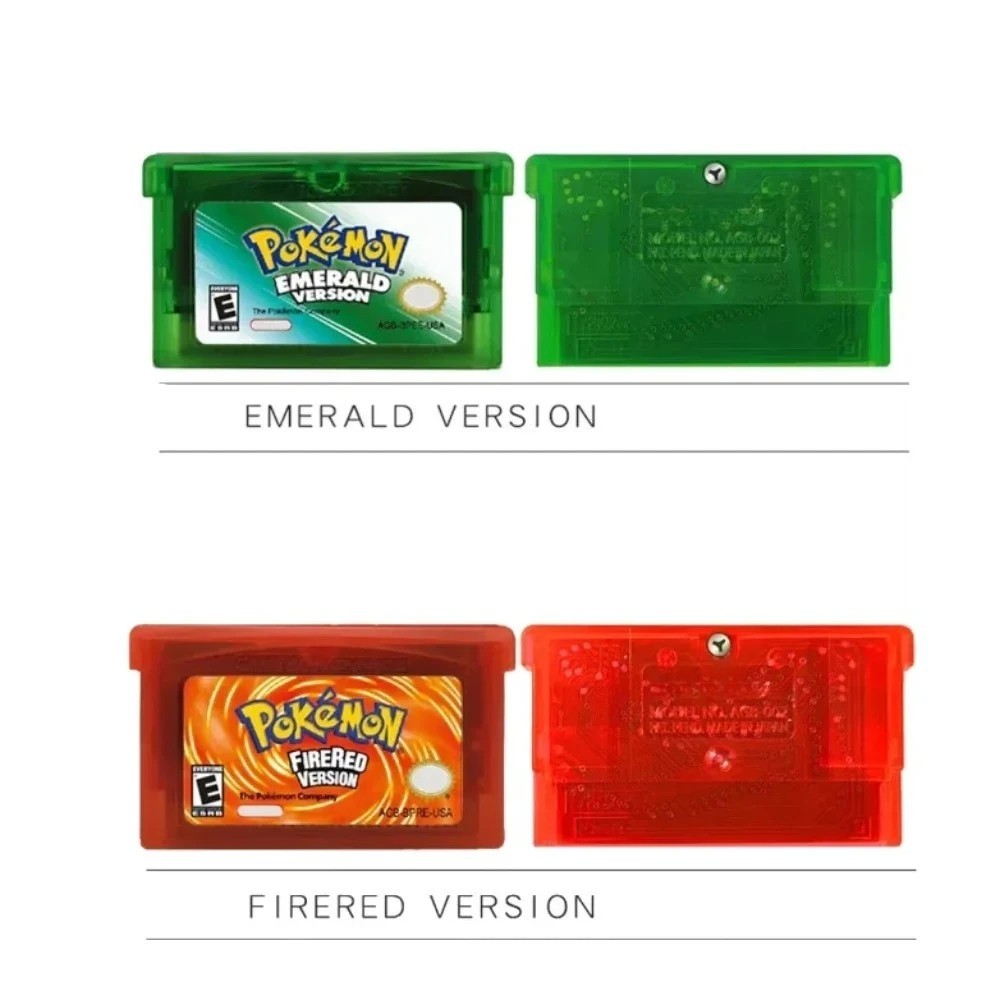 Game Card Emerald For Pokemon GBA