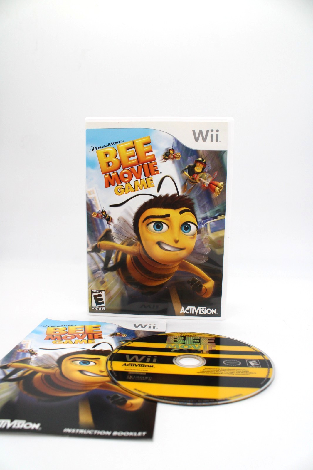Refurbished Nintendo Wii Bee Movie Game Complete CIB Excellent Mint Clean