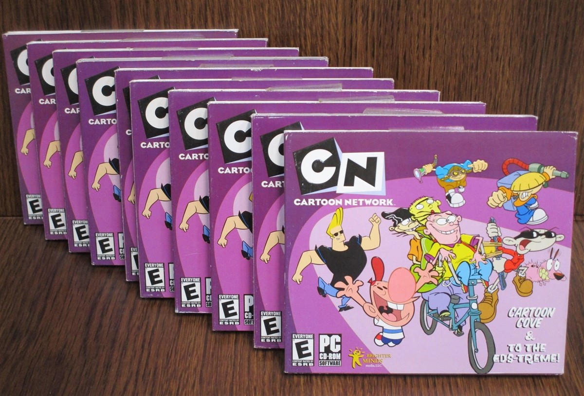 Video Game PC Wholesale Lot of 10 Cartoon Network Cartoon Cove NEW SEALED Jewel