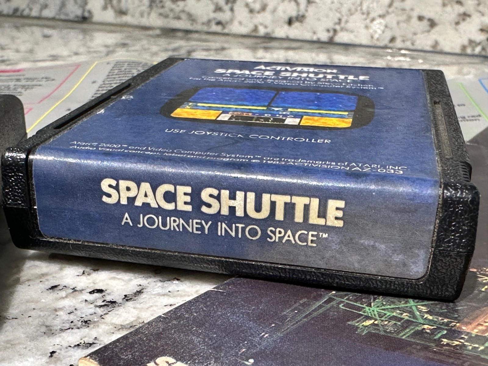 ATARI 2600 Game Cartridges WARLOARDS SPACE SHUTTLE Vintage w/Manuals Activision