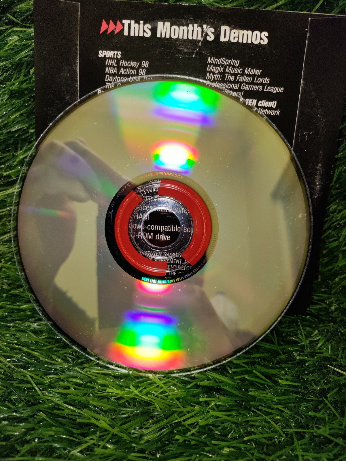 Myth: The Fallen Lords Demo Disc Computer Gaming World February 1998 #163 MORE