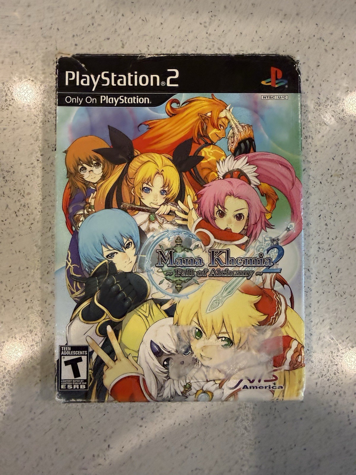 Mana Khemia 2: Fall of Alchemy (PlayStation PS2, 2009) AUTHENTIC! CIB! TESTED!