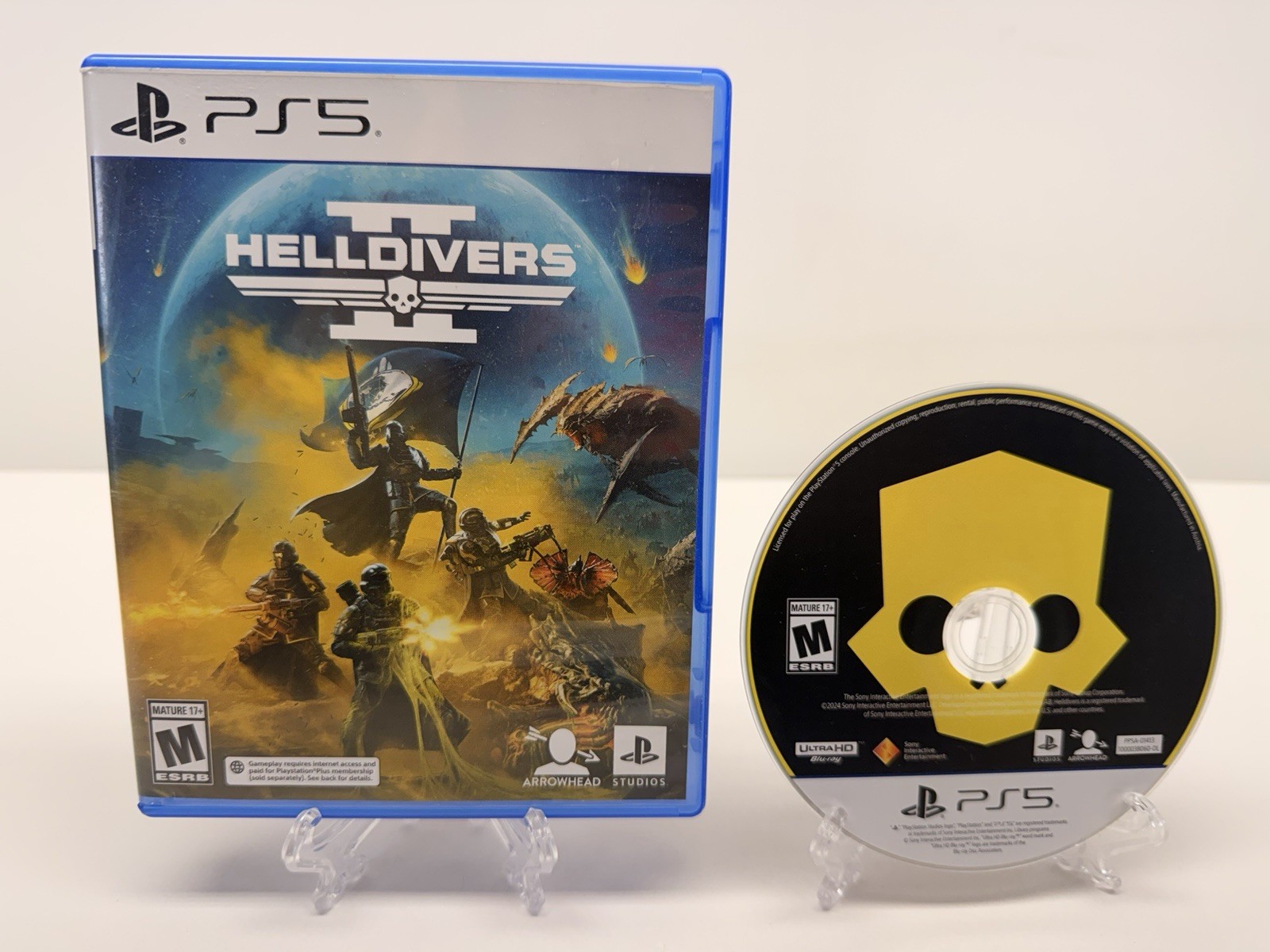 Helldivers II (Sony PlayStation 5, 2024) Mint Condition Free Shipping