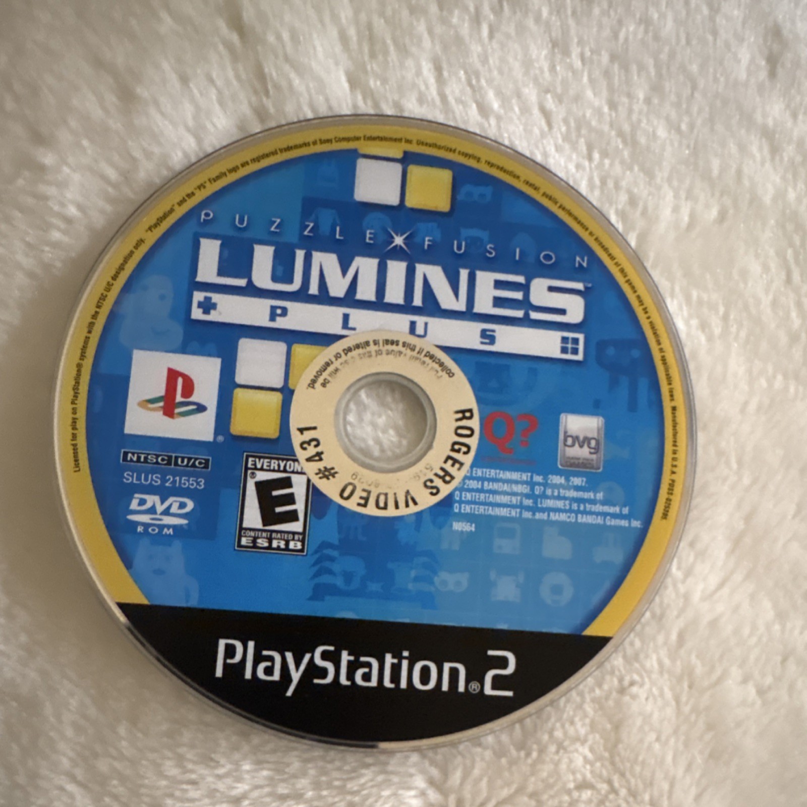 Buena Vista Games Lumines Plus PlayStation 2 Puzzle Lumines Series E-Everyone