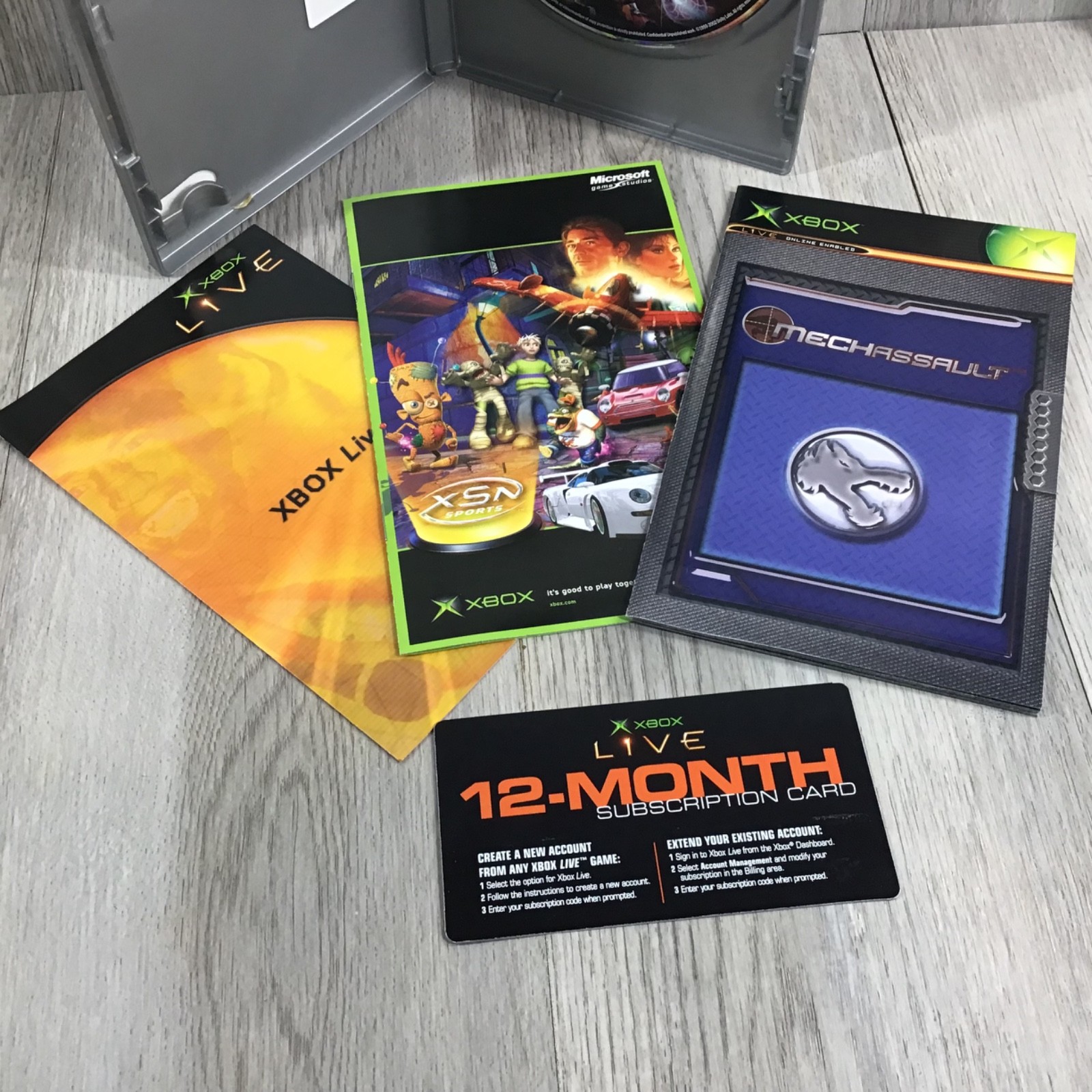 Xbox Platinum Hits MechAssault Complete