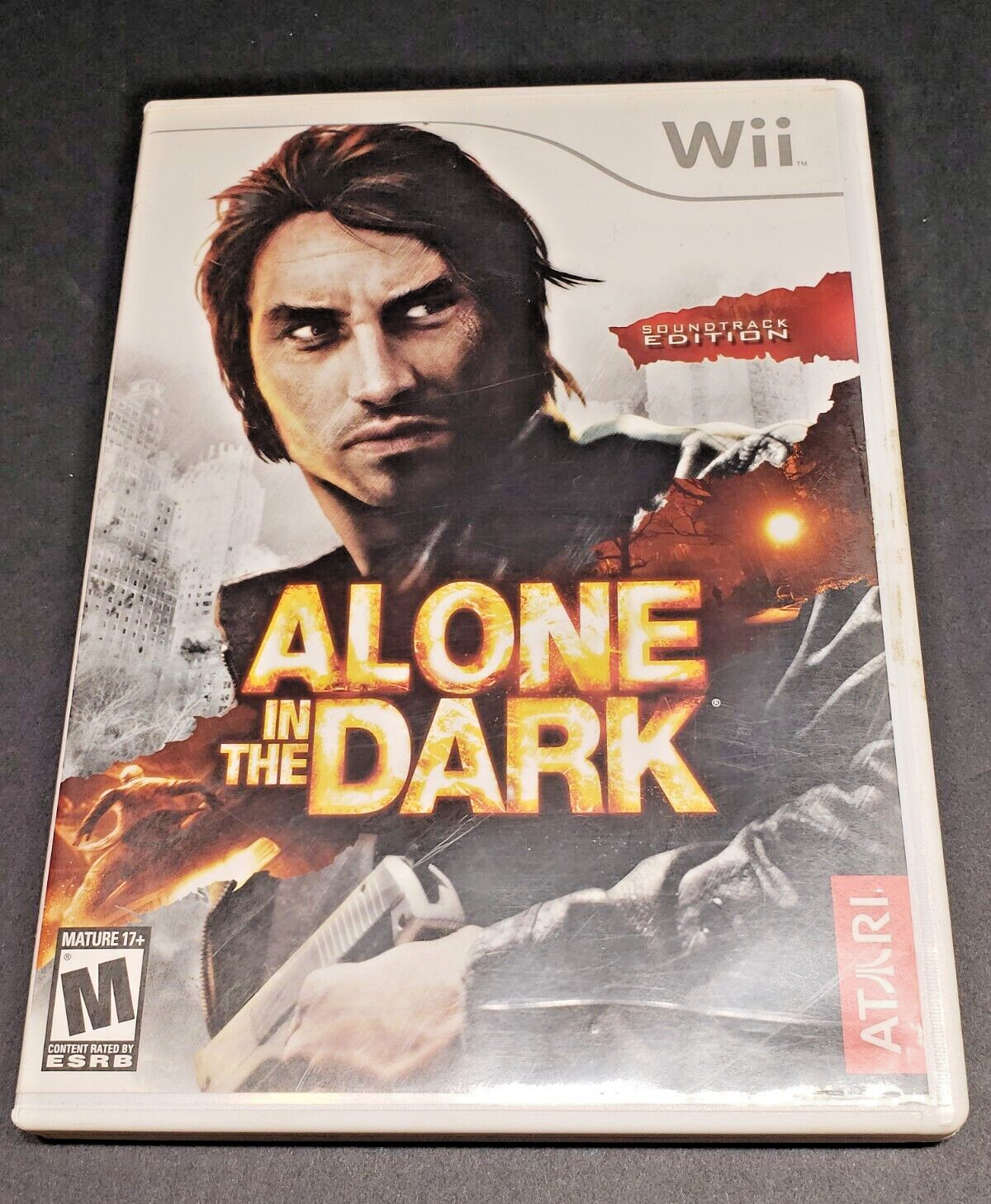 🔴Alone in the Dark Soundtrack Edition (Nintendo Wii, 2008) Complete 2 Disc