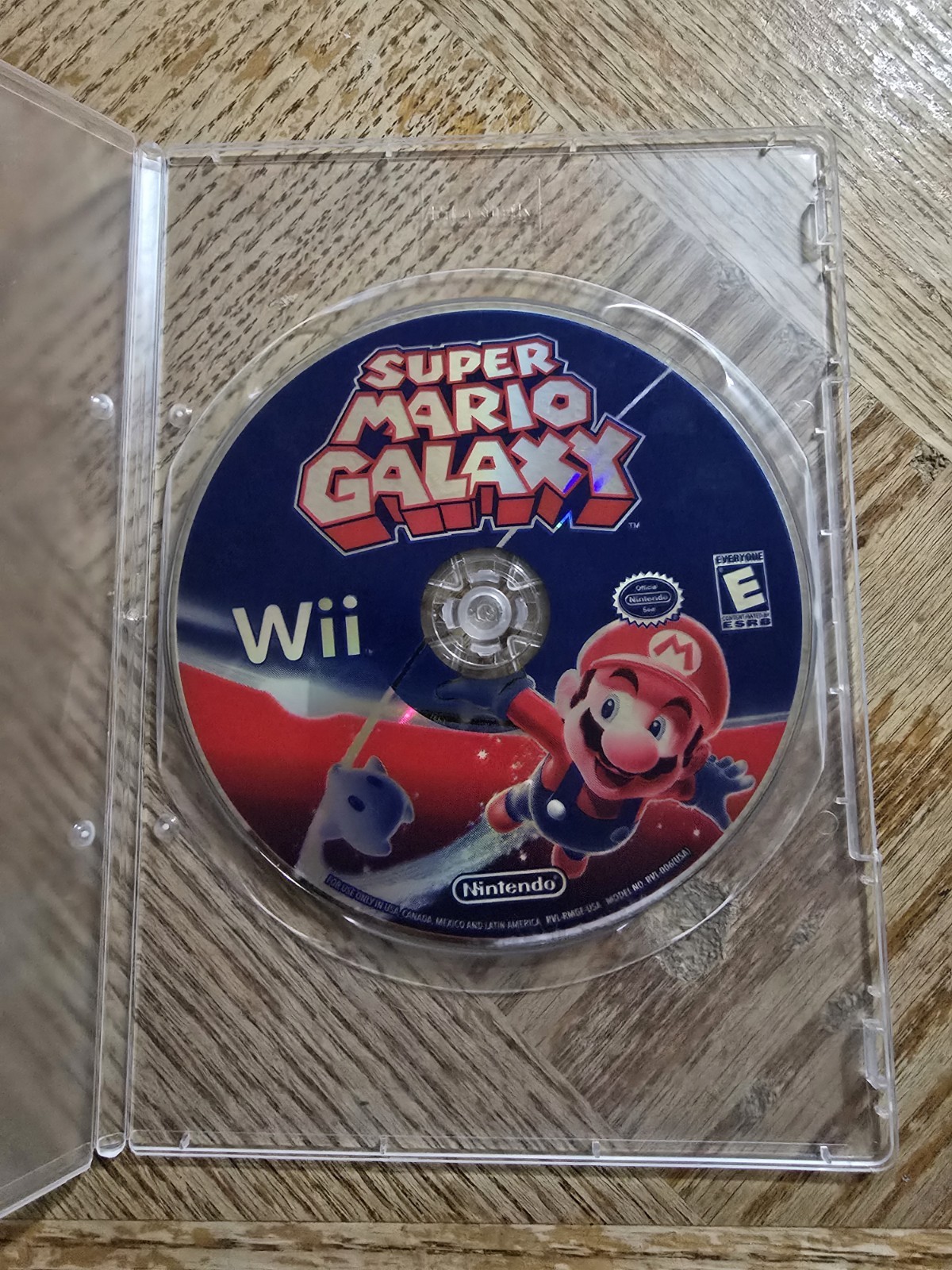Super Mario Galaxy (Nintendo Wii, 2007) Disc Only – Tested – MINTY DISC