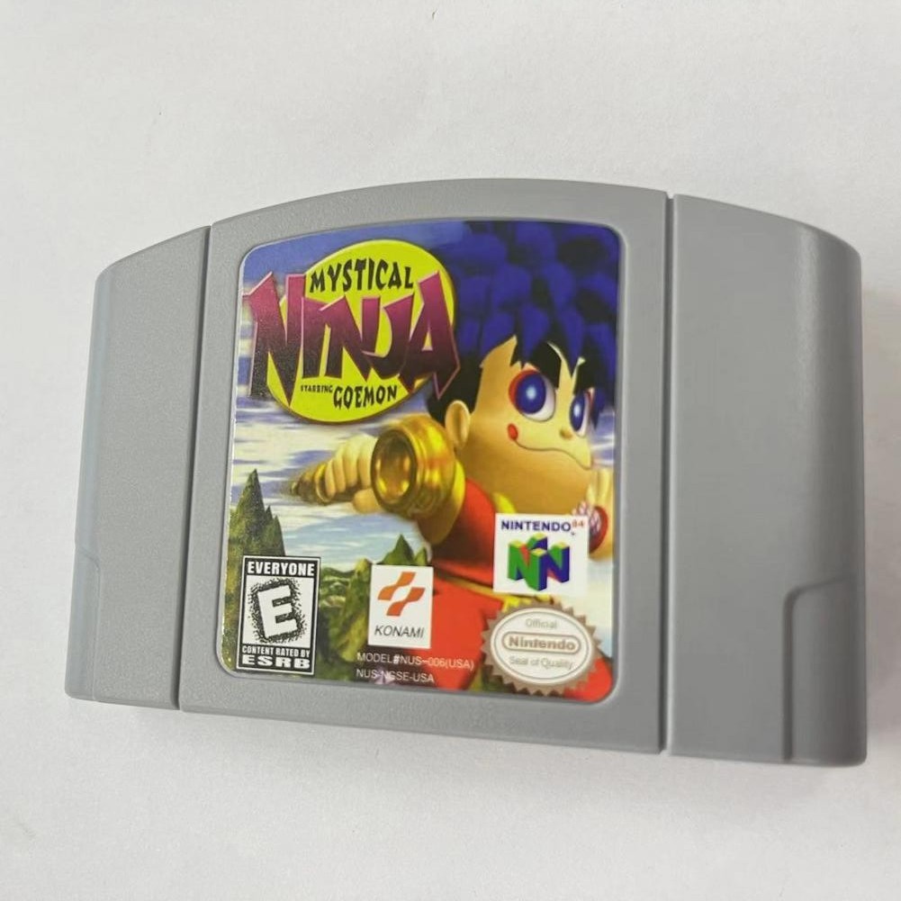 Mystical Ninja Starring Goemon – Nintendo 64 (N64) Highly collectible