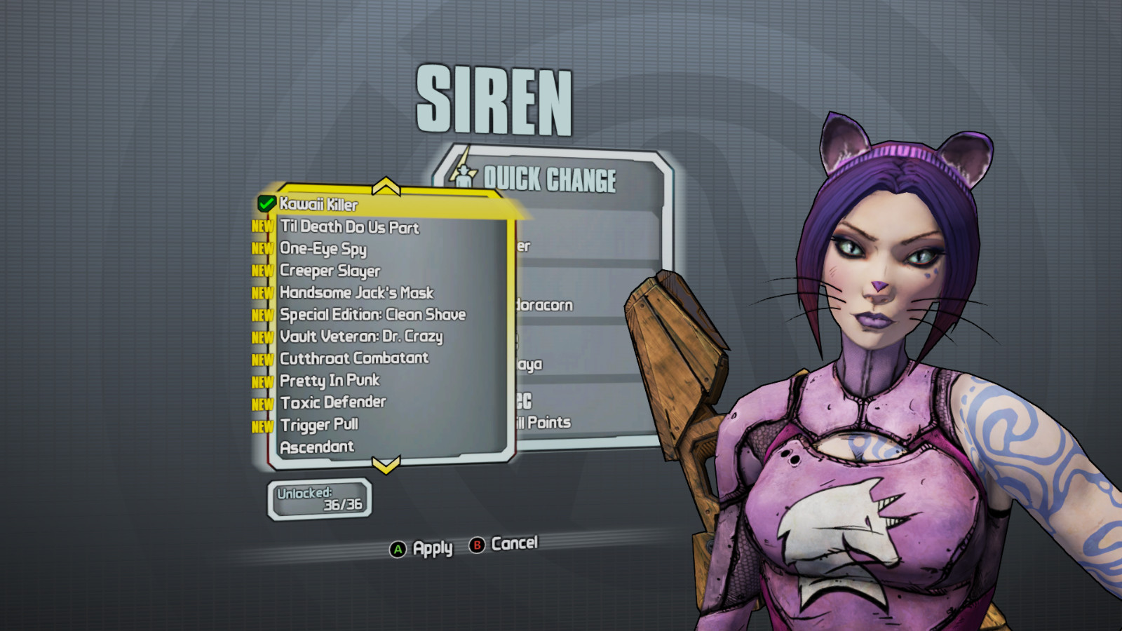 Borderlands 2 6 Maxed Modded Characters+Customizations+BAR Stats+ Xbox One + X/S
