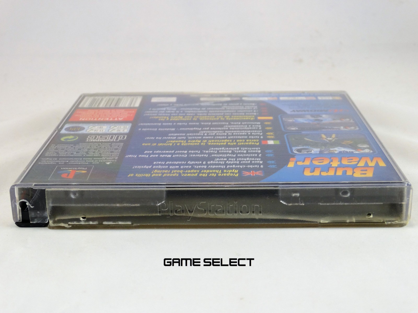 HYDRO THUNDER SONY PLAYSTATION 1 2 3 PS1 PS2 PS3 PAL ESP ITA ITALIAN COMPLETE