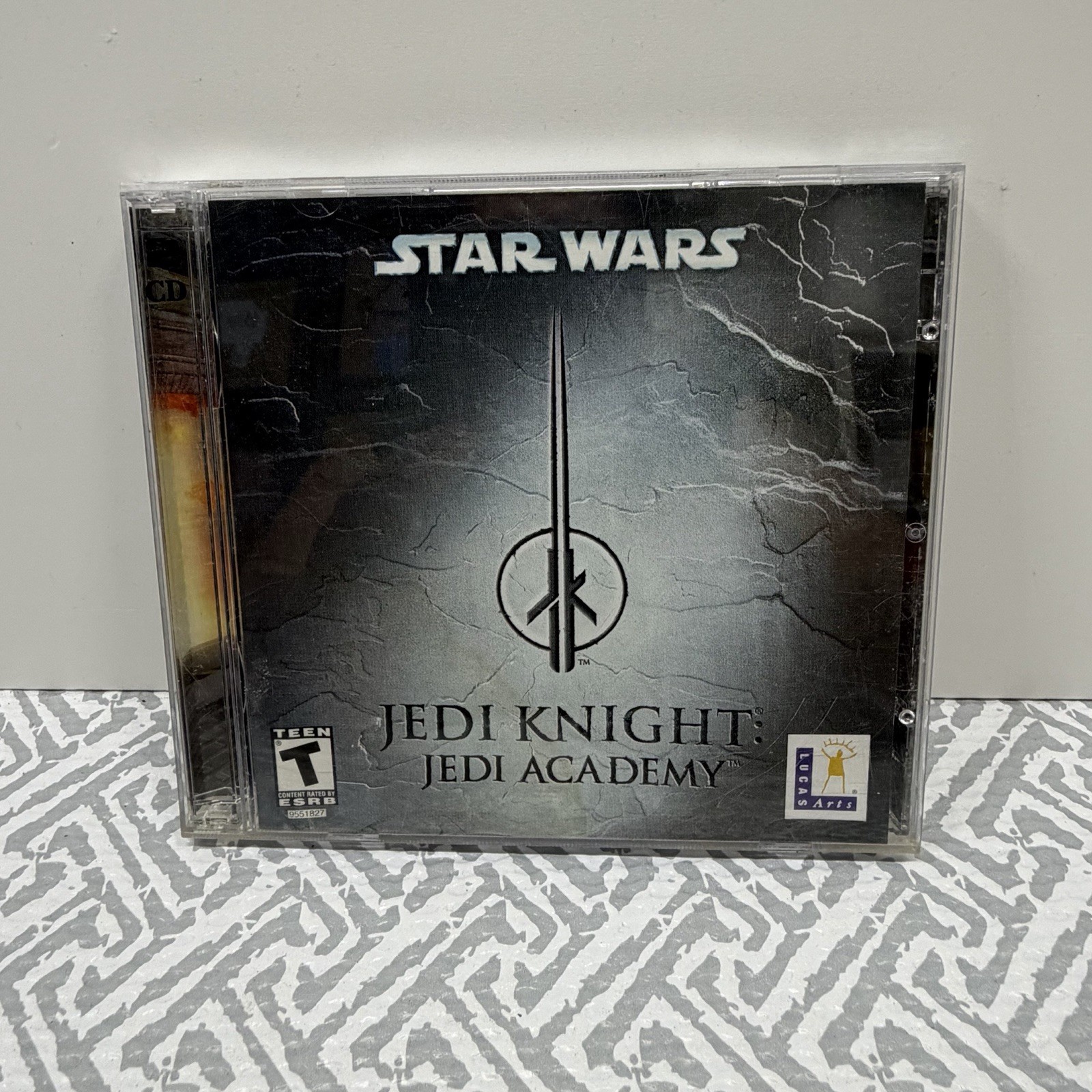 Star Wars Jedi Knight Jedi Academy PC Game CD-ROM 2003 CIB Tested Clean Disc