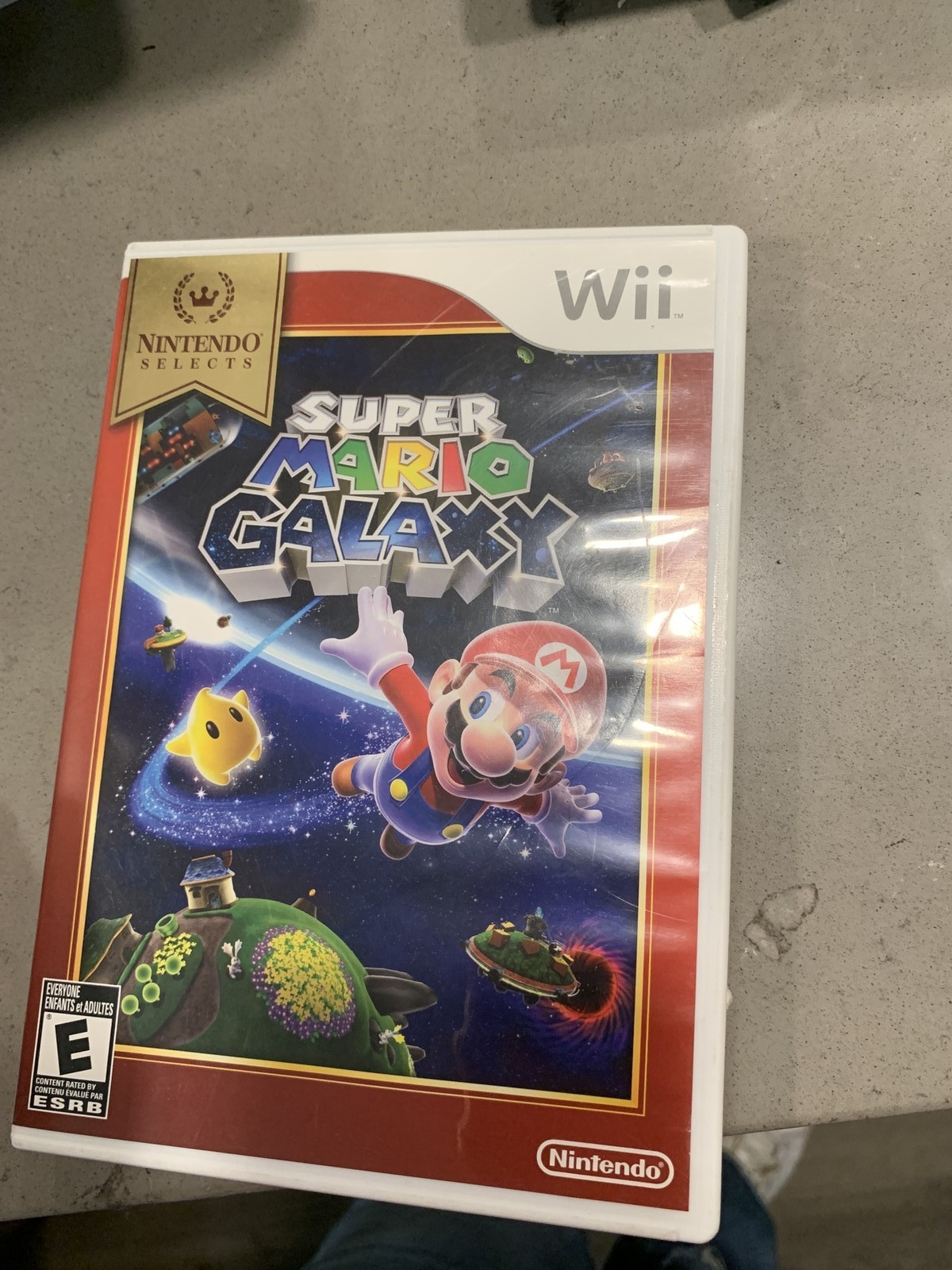 Super Mario Galaxy (Nintendo Wii, Nintendo Selects) – Very Good Condition