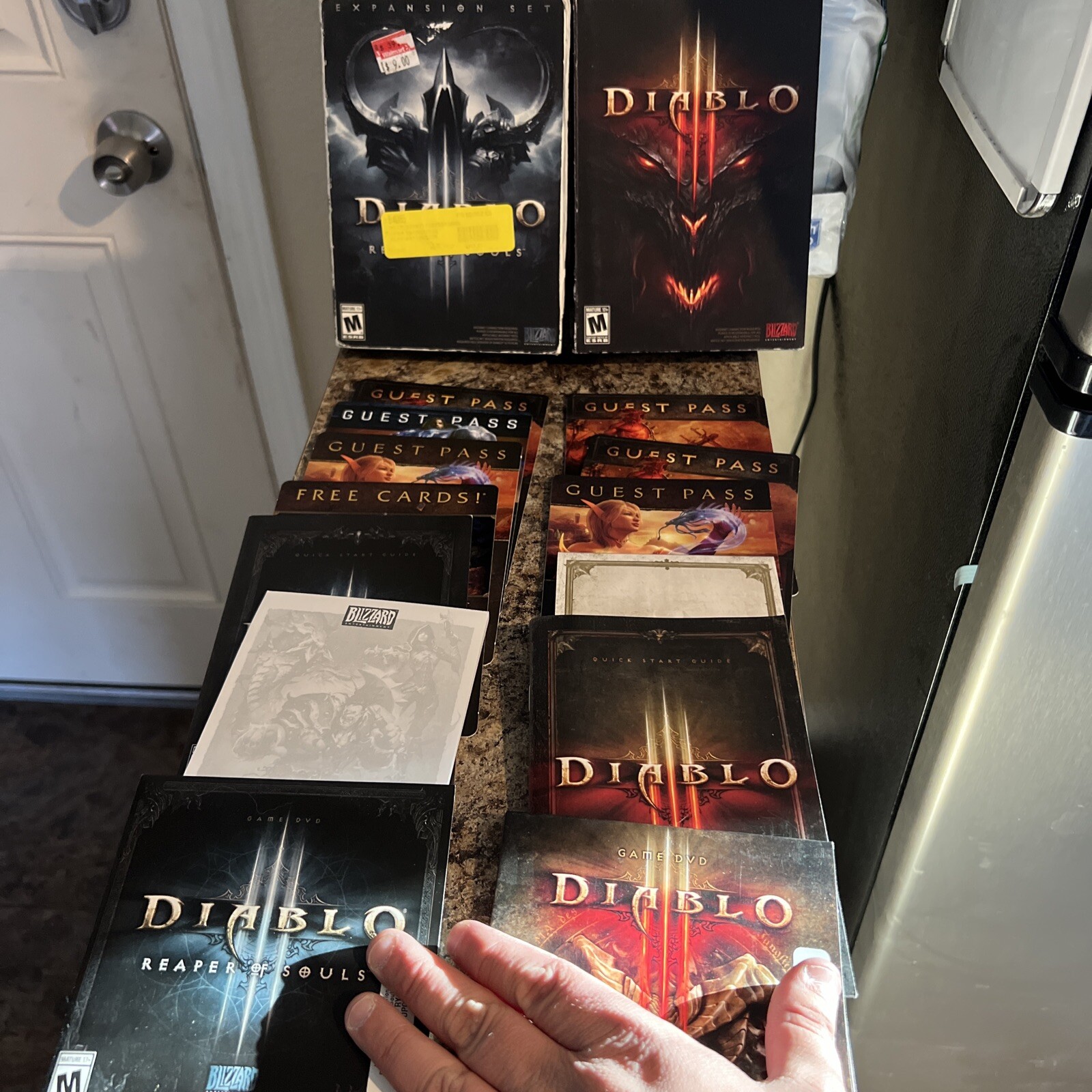 Diablo 3 And Reaper of Souls Expansion Set PC Complete Blizzard READ