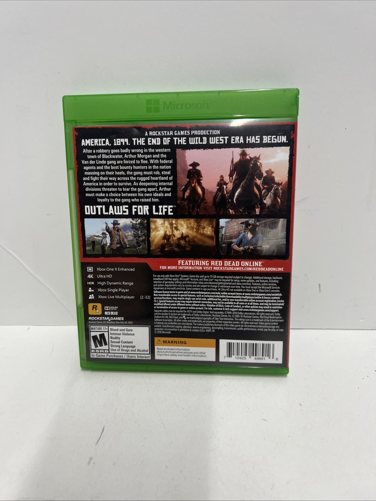 Red Dead Redemption 2 – Microsoft Xbox One