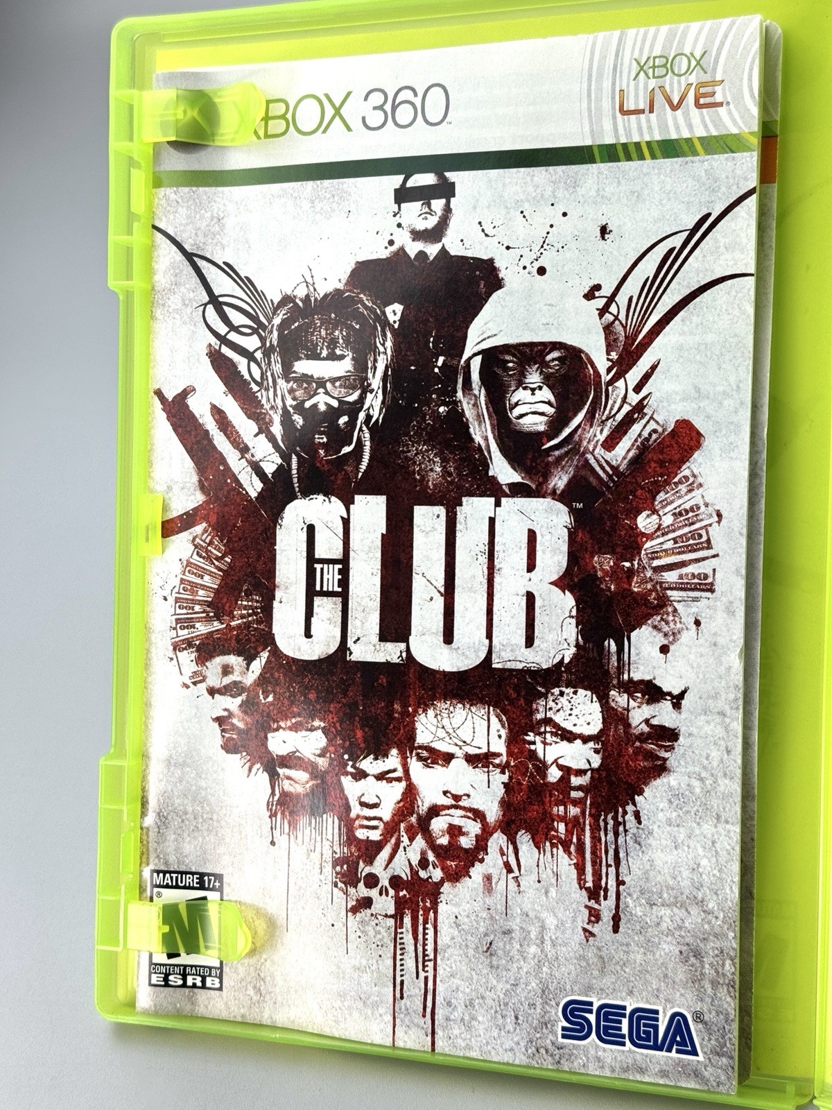 The Club (Microsoft Xbox 360, 2008) CIB Complete – Acceptable, Tested – SEGA