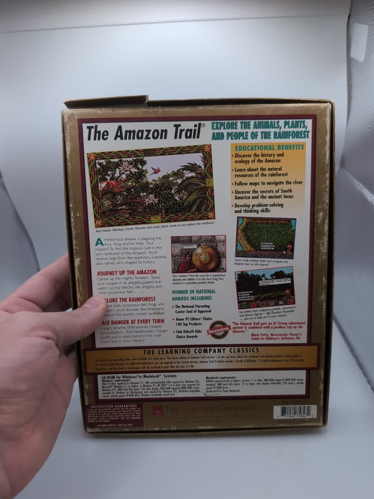 The Amazon Trail PC/MAC Big Box