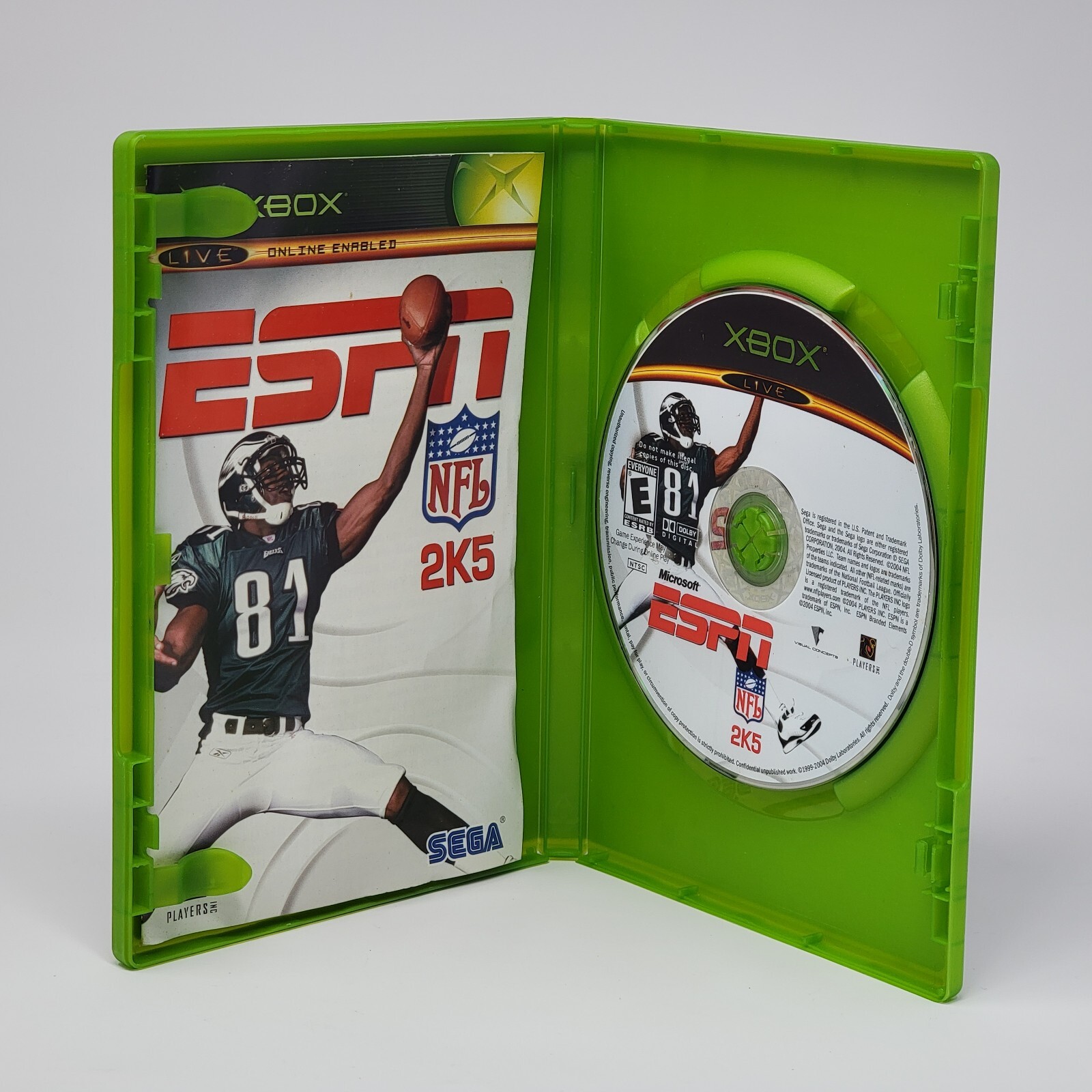 ESPN NFL 2K5 (Original Xbox) CIB COMPLETE & TESTED