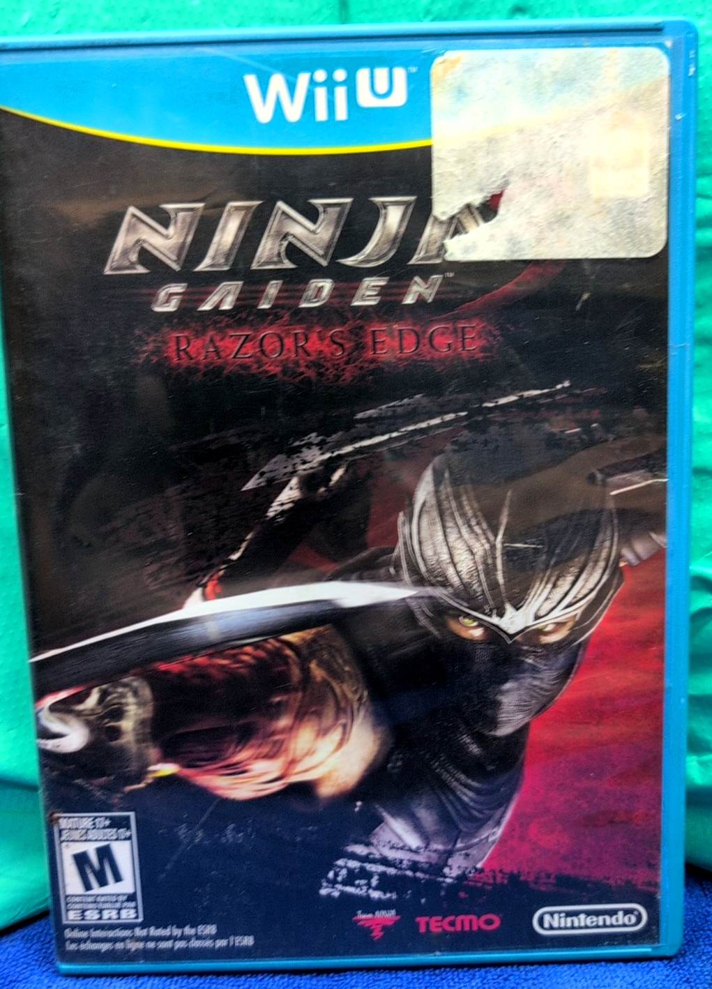 Ninja Gaiden 3: Razor’s Edge Nintendo Wii U 2012 Complete with Manual