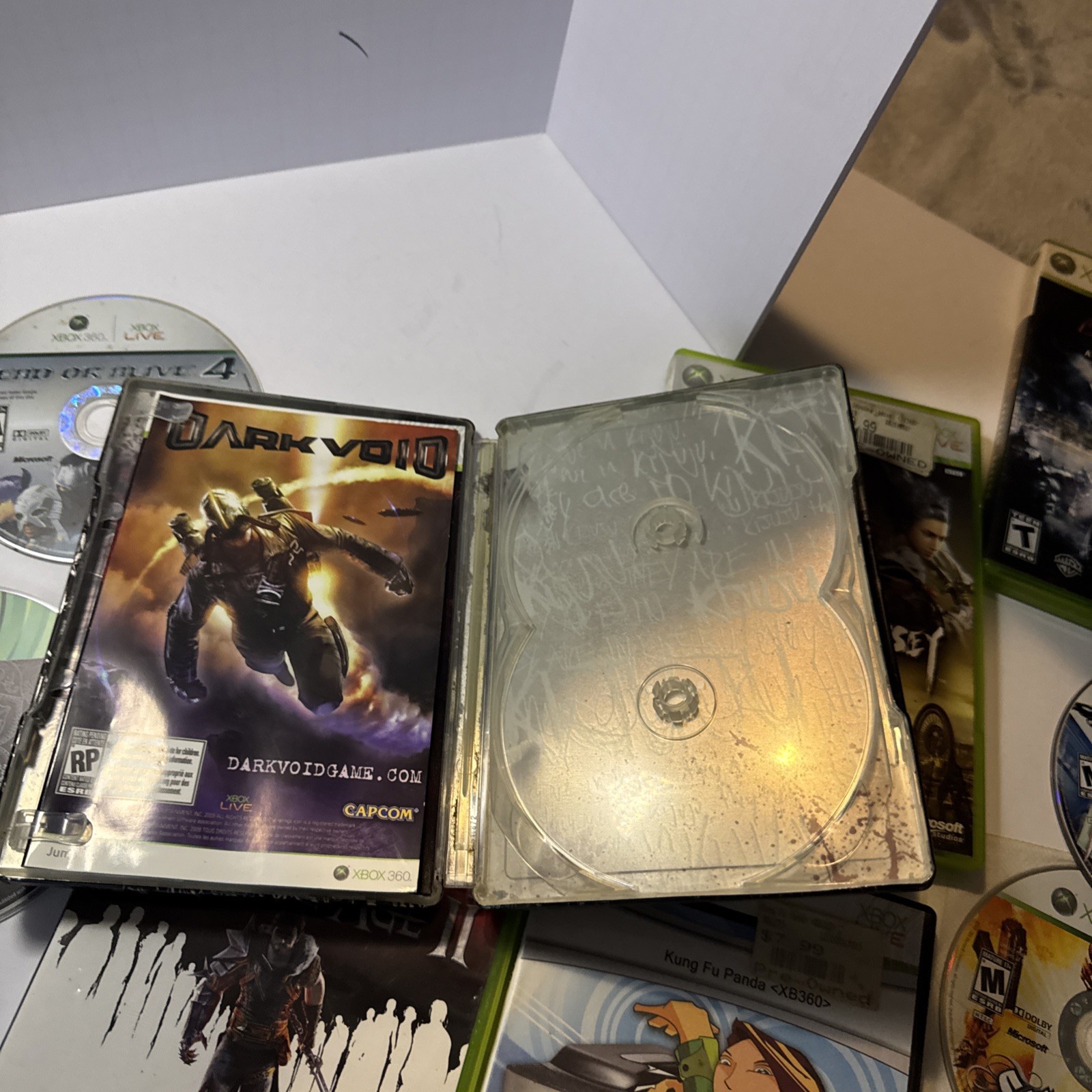 Xbox 360 Game Lot! Unknown Conditions, RE5 No Game! Rest Have Games!