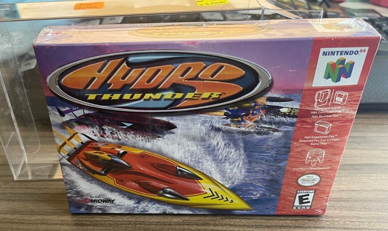 Hydro Thunder Factory Sealed Game (Nintendo 64) New N64 Unopened